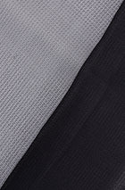 Organza 100% Soie Nid d'abeille, Noir