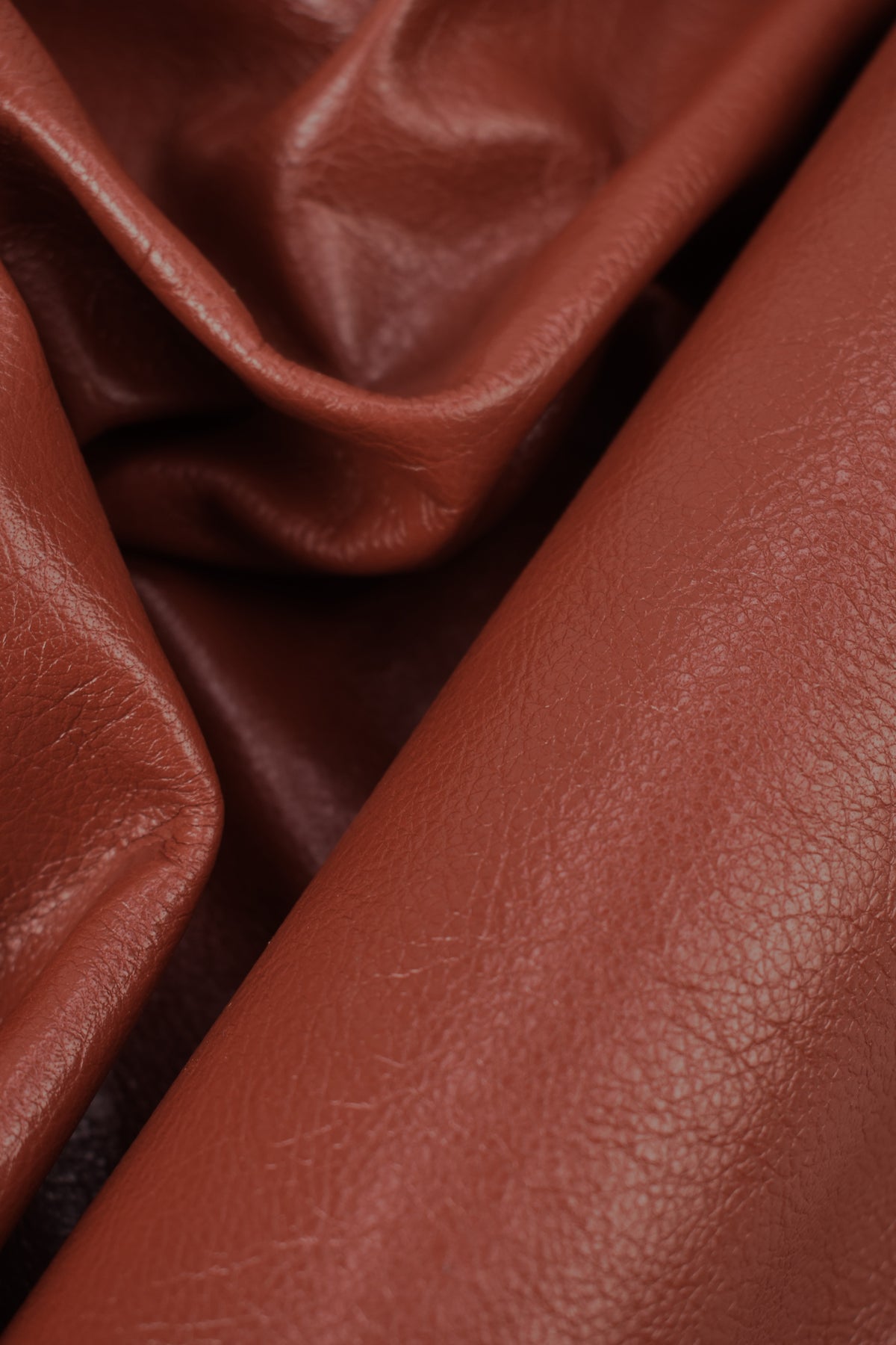 Vitellino bottalato grana naturale 1,1 mm, Cognac, Liscia