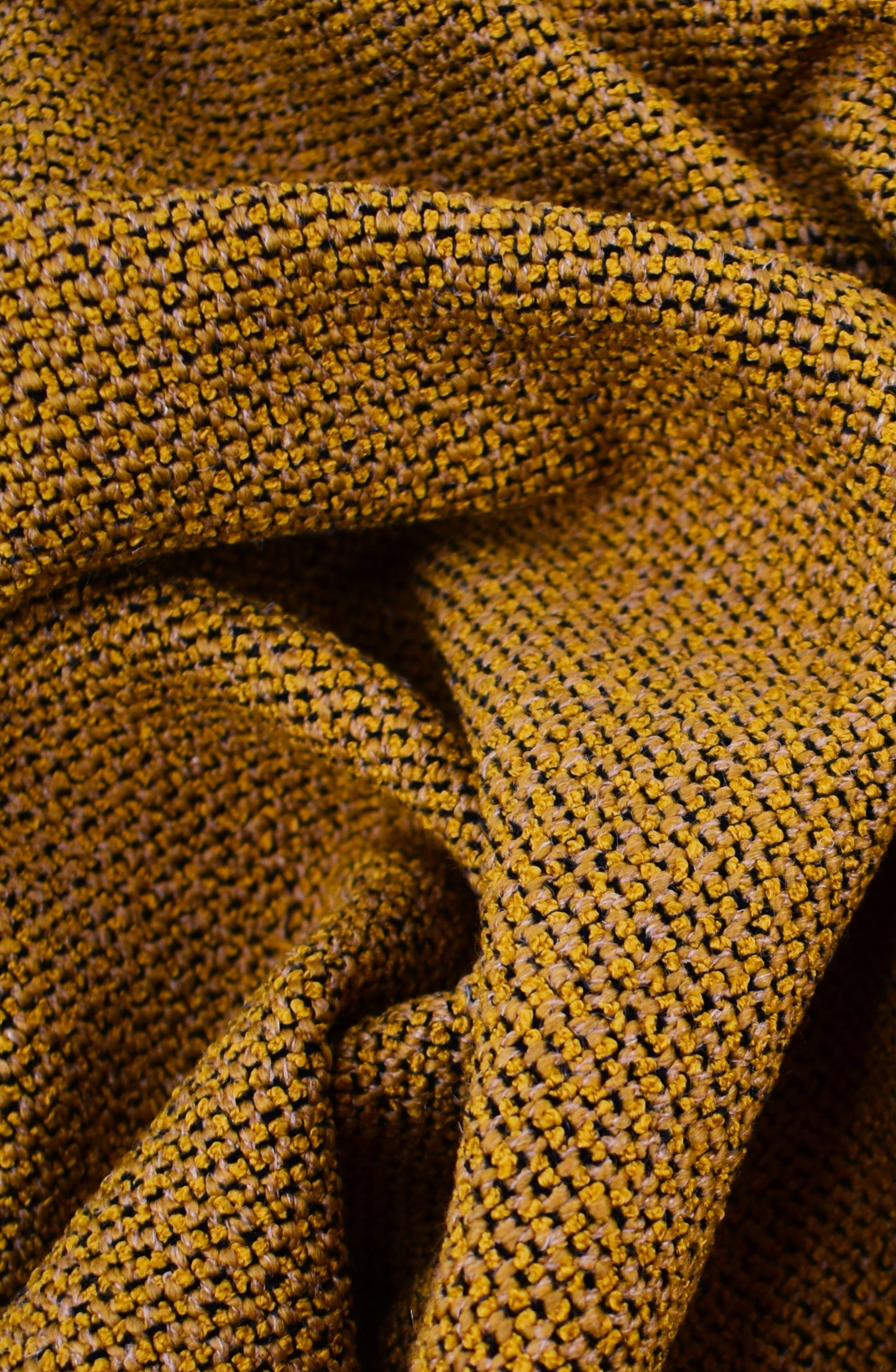 Tweed unito fibre miste per arredamento