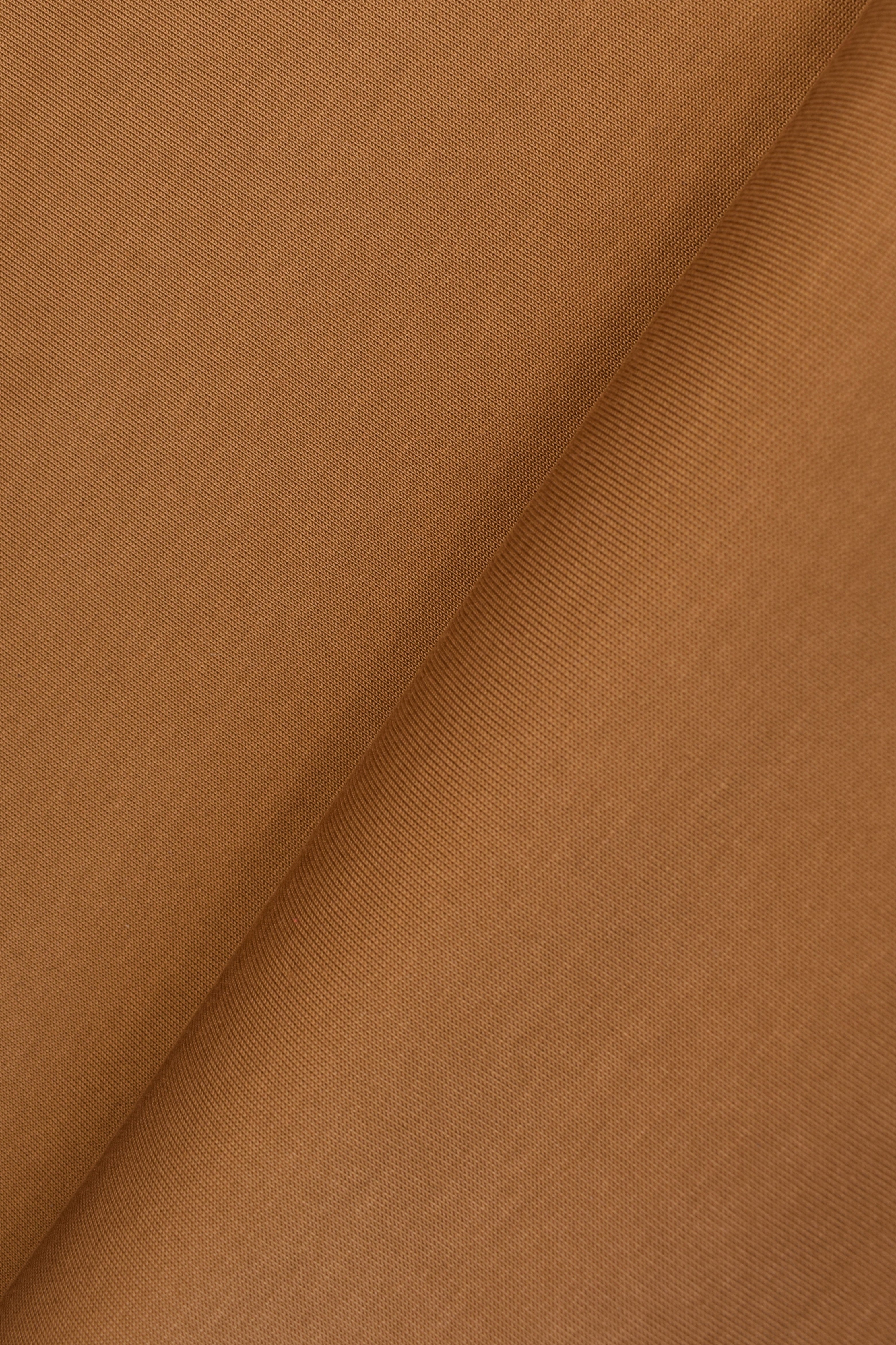 Senffarbener Stretch-Jersey