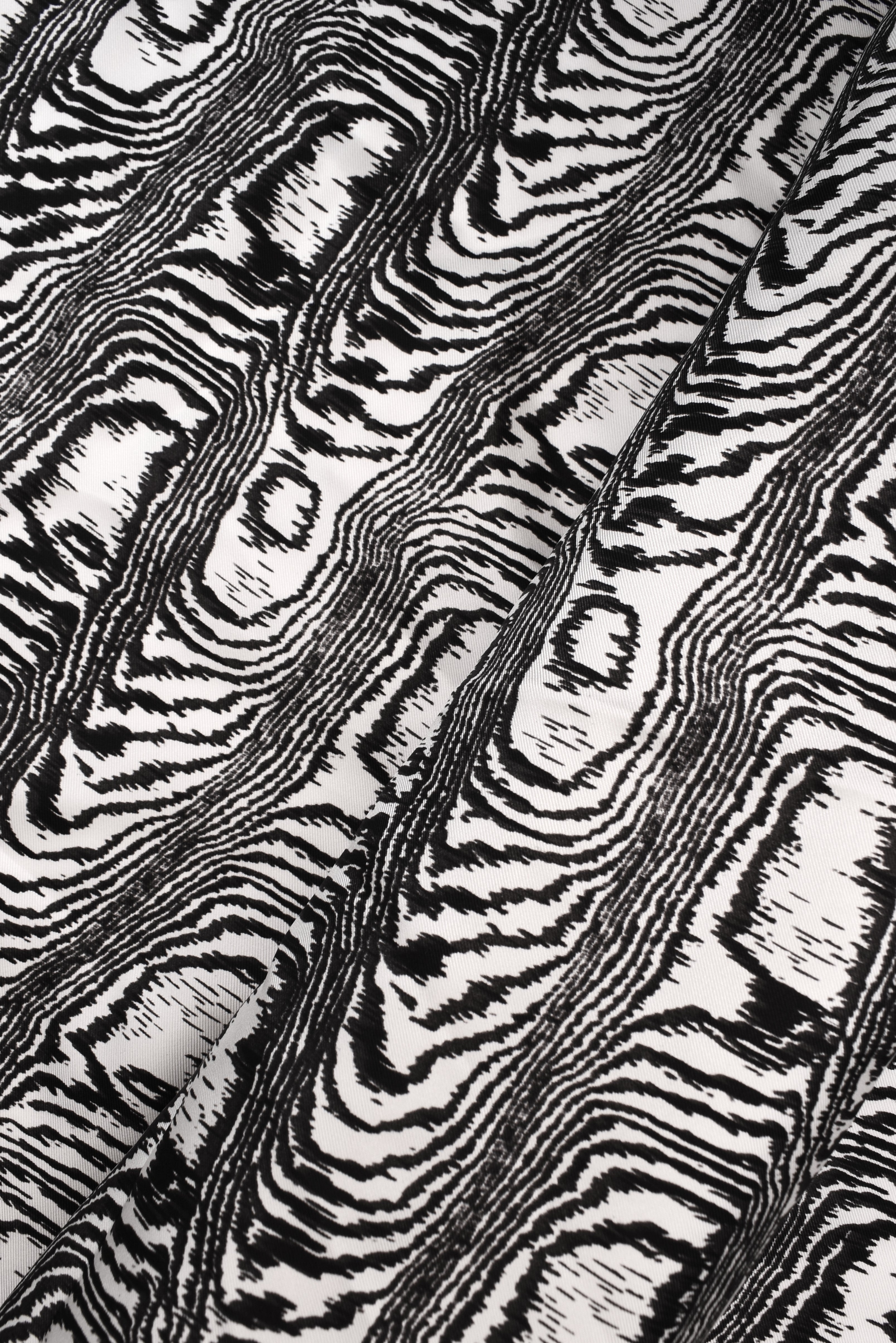 Sarga 100% Seda fantasia Estampado animal