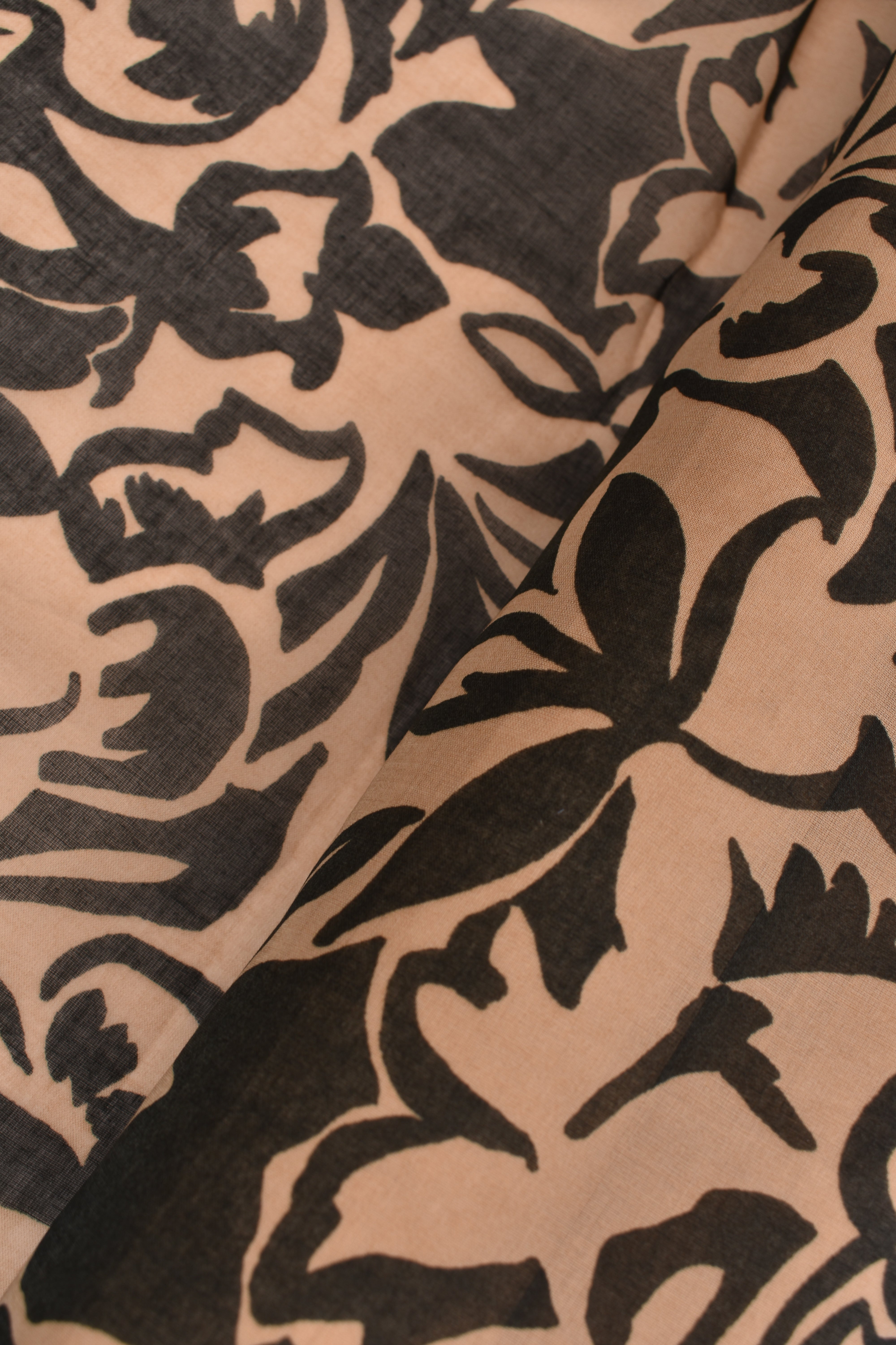 Mussola 100% cotone fantasia floreale