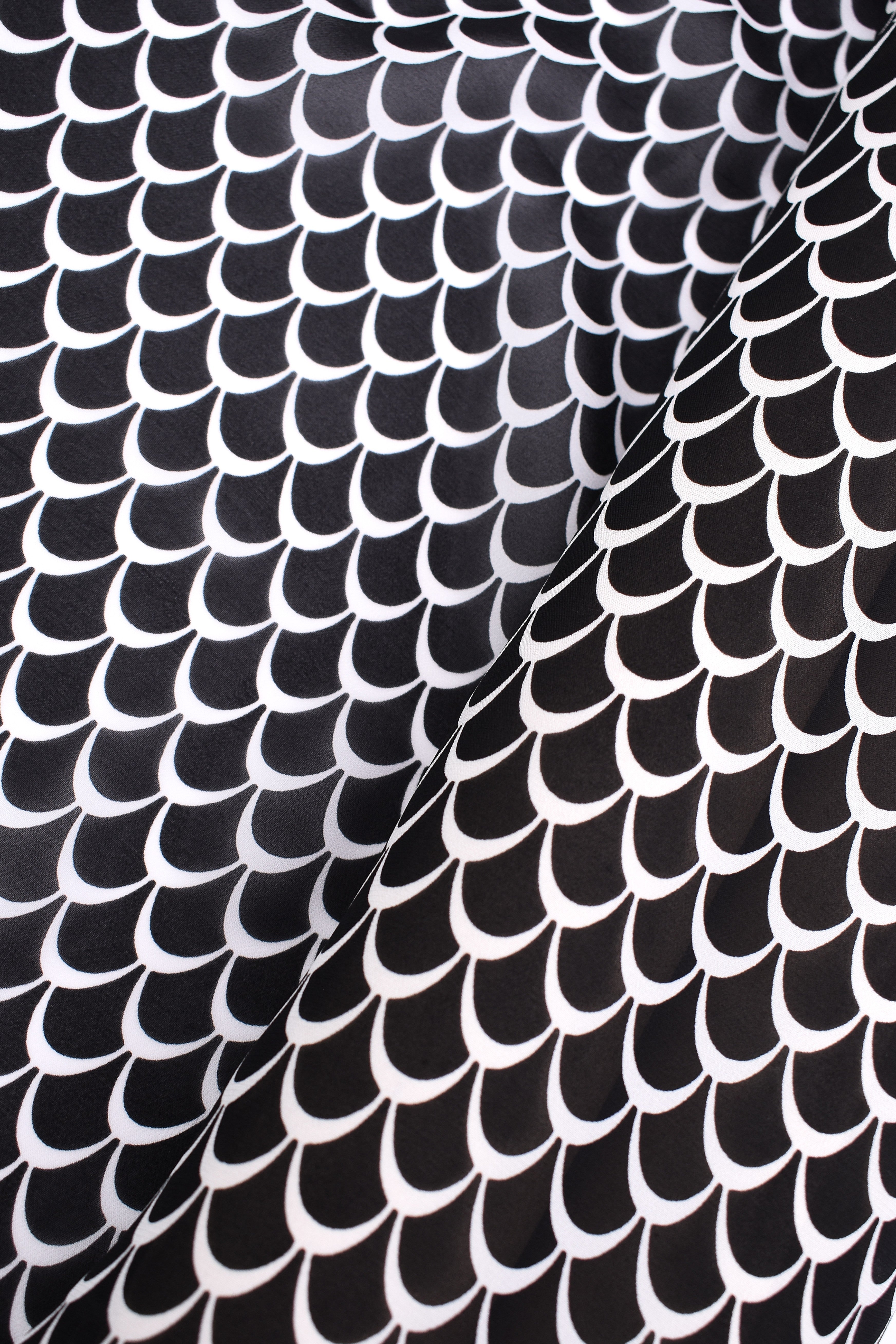 Georgette 100% viscosa fantasia geometrica
