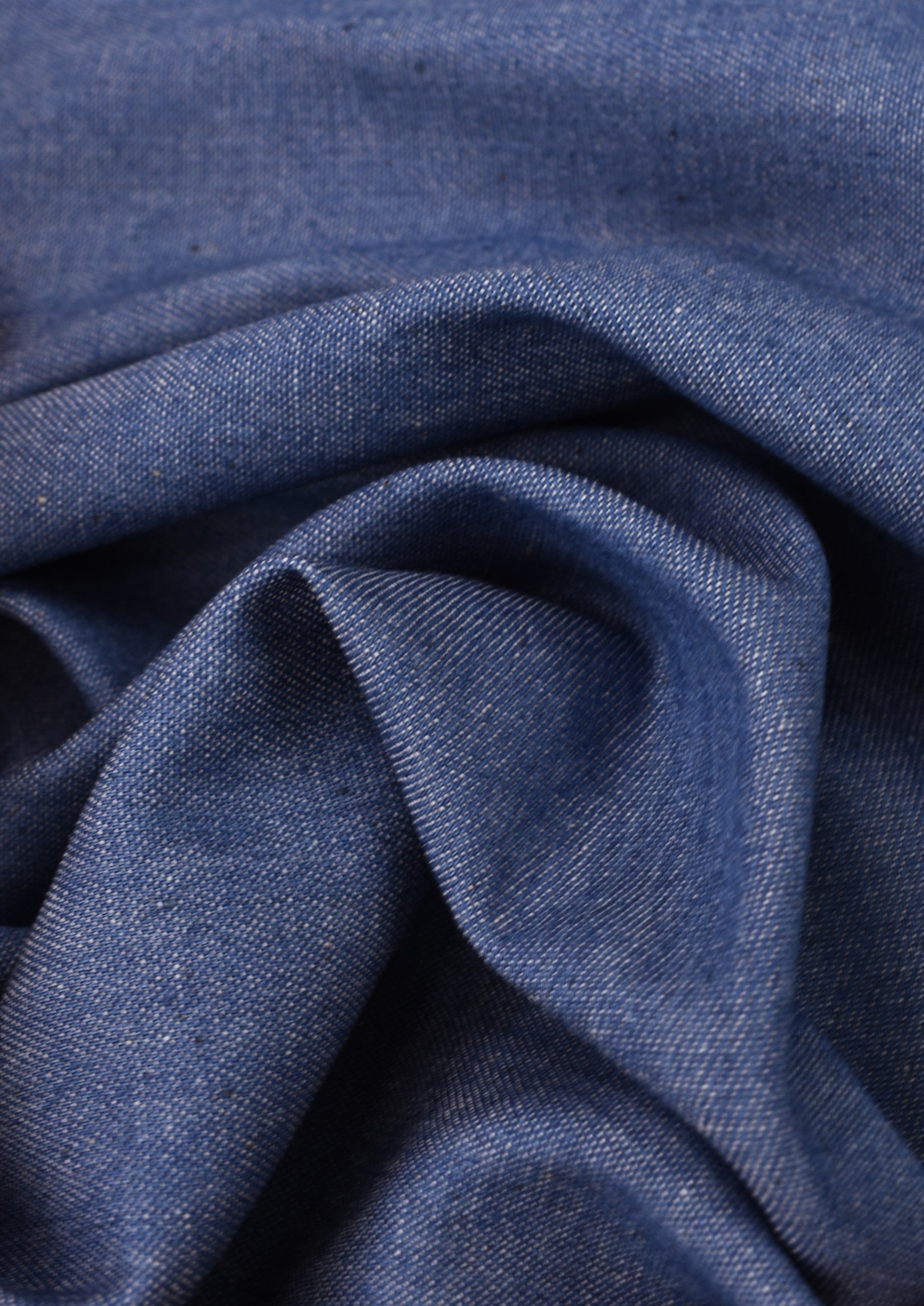 Chambray aus reiner Baumwolle