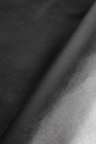 Vitelle intero liscio opaco 1 mm, Nero, Liscia