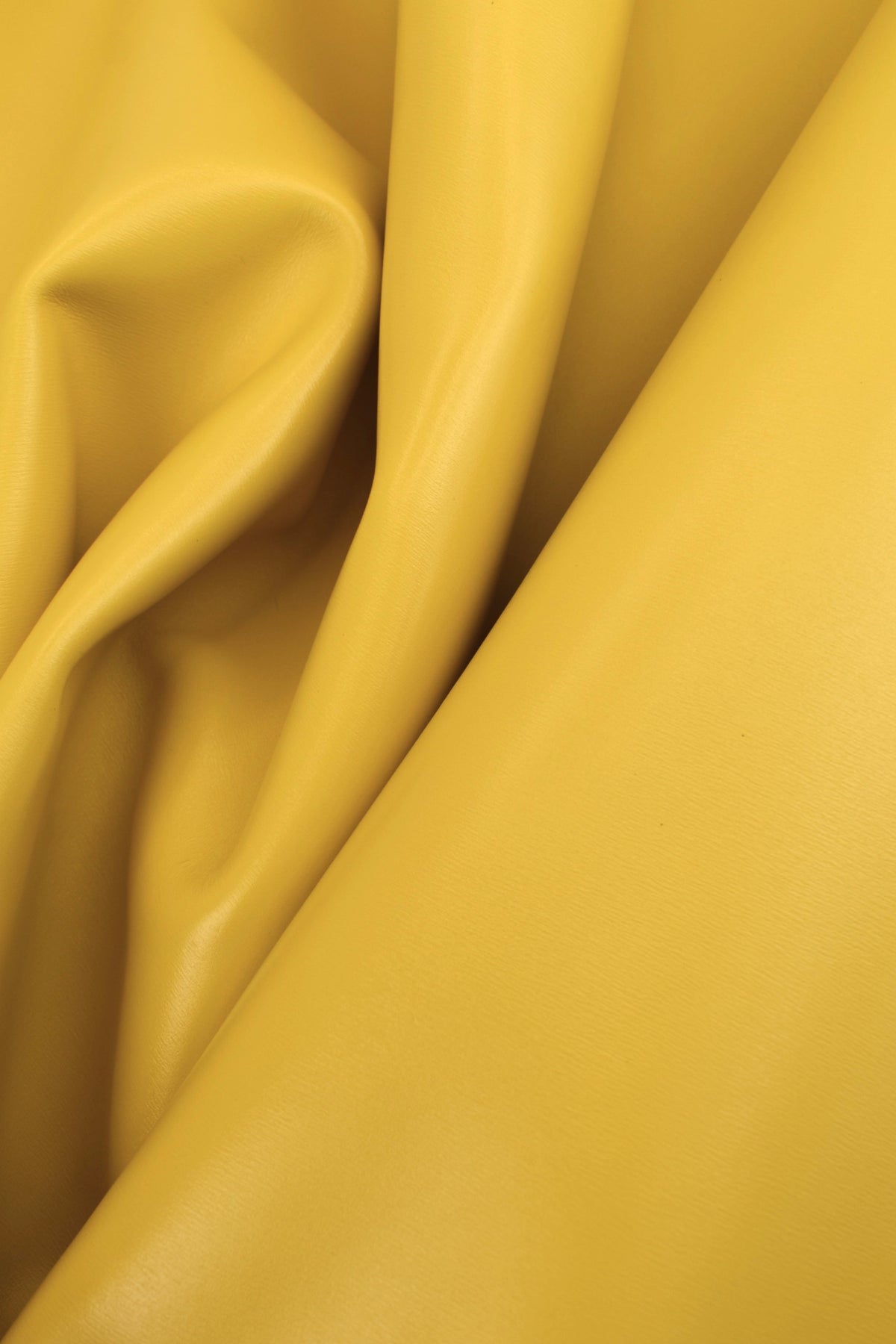 Halbkalbsleder Krispelprägung 1,9mm, Gelb, Geprägter Druck