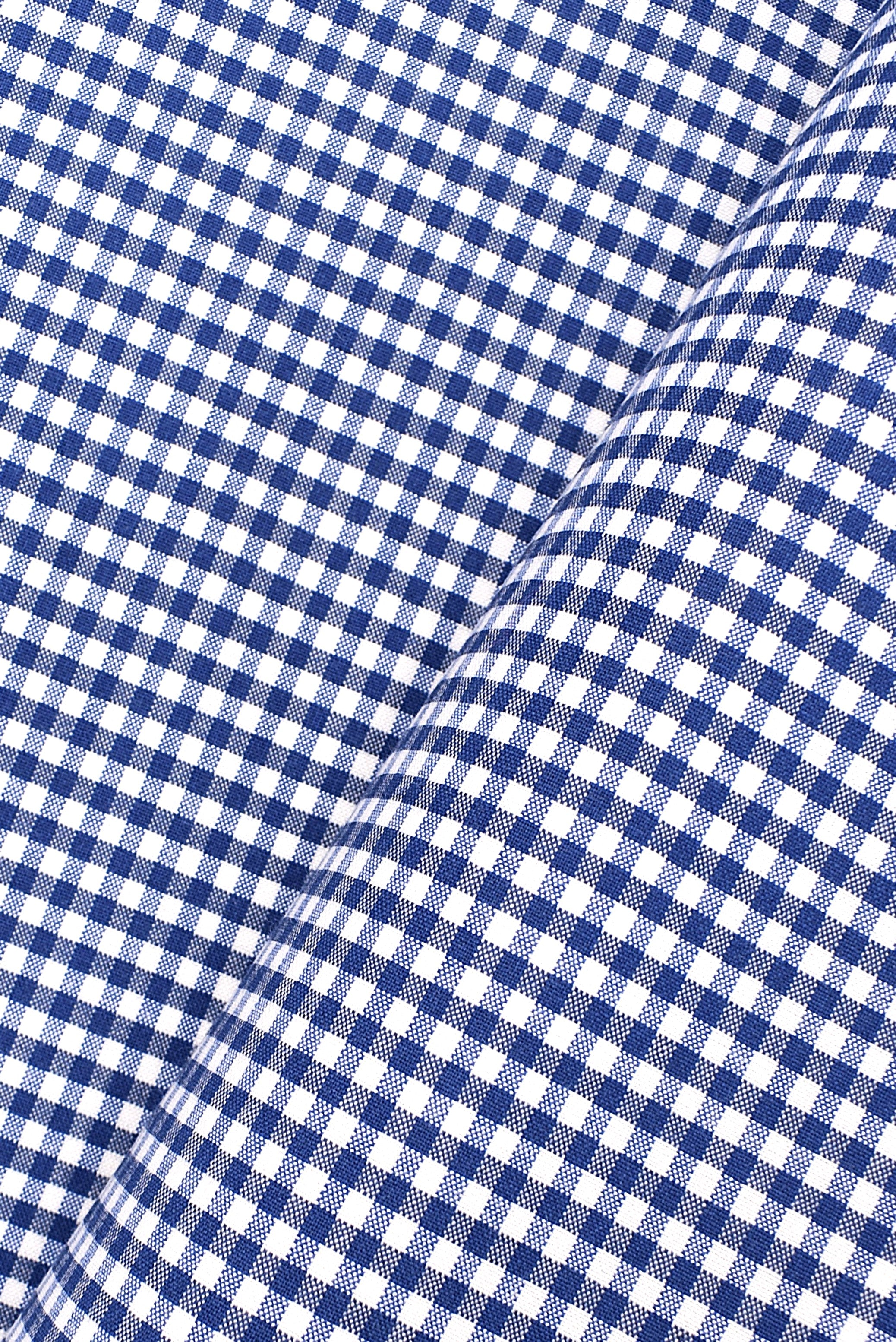 Tela stretch in misto lana vergine vichy