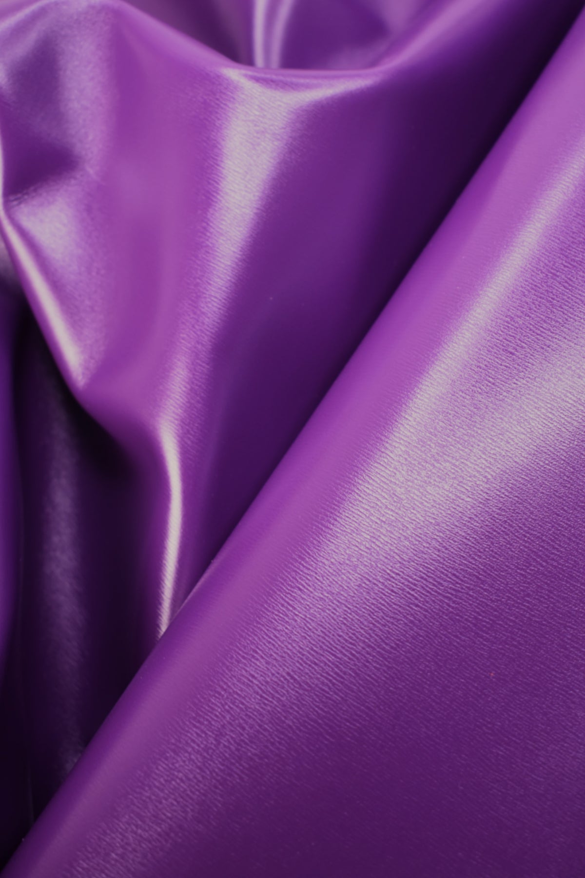Halbkalbsleder Krispelprägung 1,5/1,6mm, Violett, Geprägter Druck