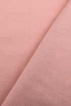 100% Cotton Natural Jersey, Light pink, 100% Organic cotton