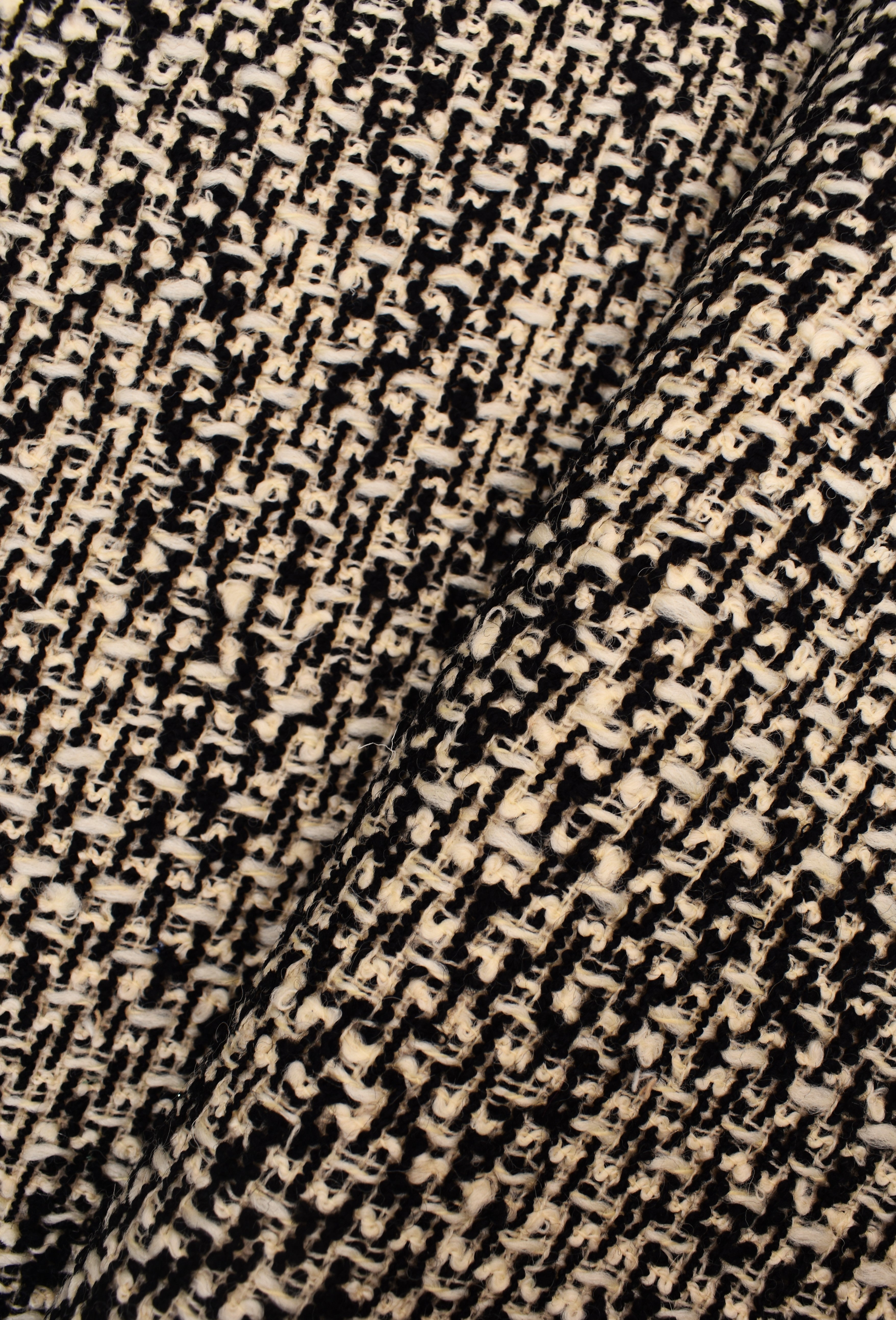 Tweed bouclé in wool blend