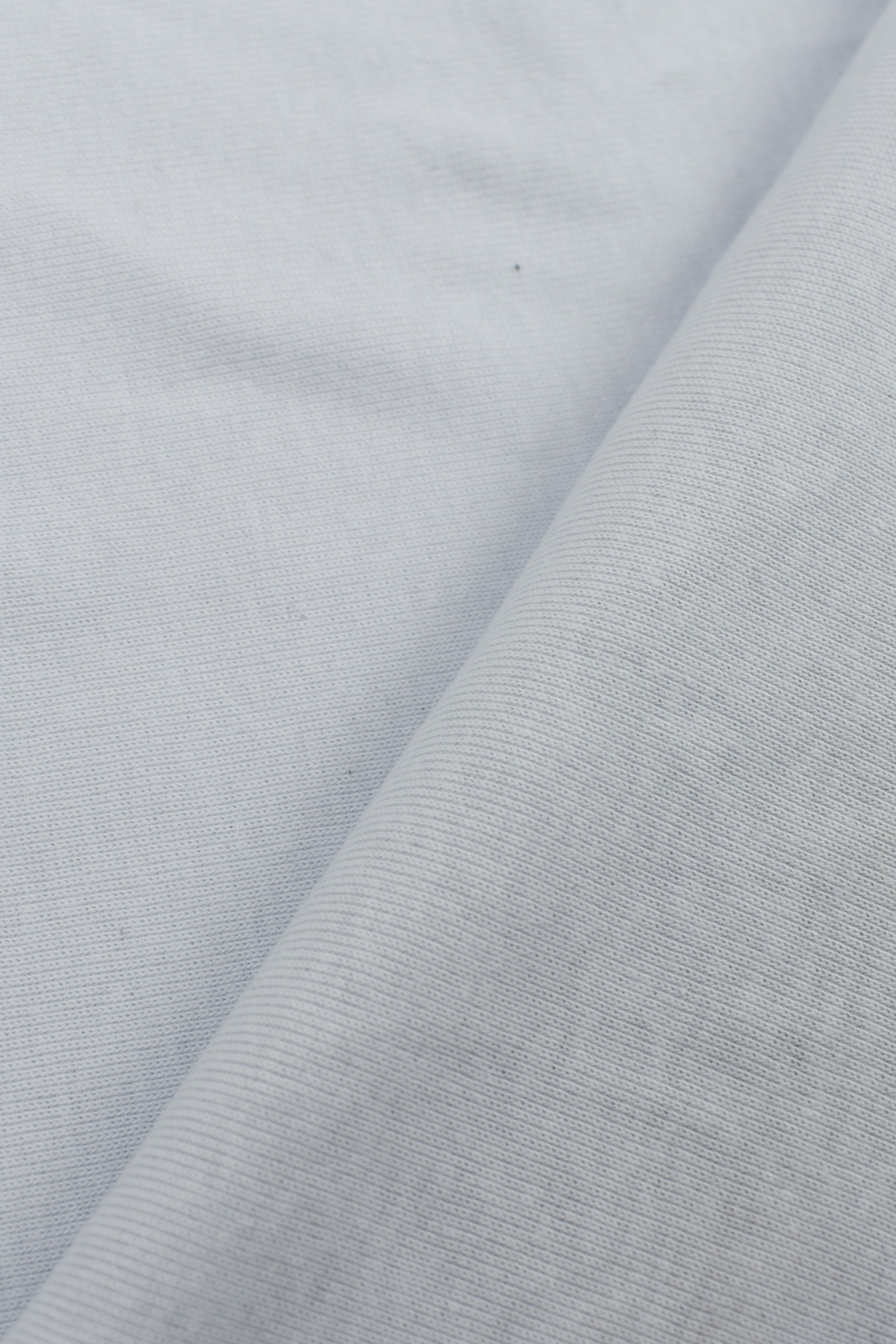 Ribbed Jersey in pure Cotton