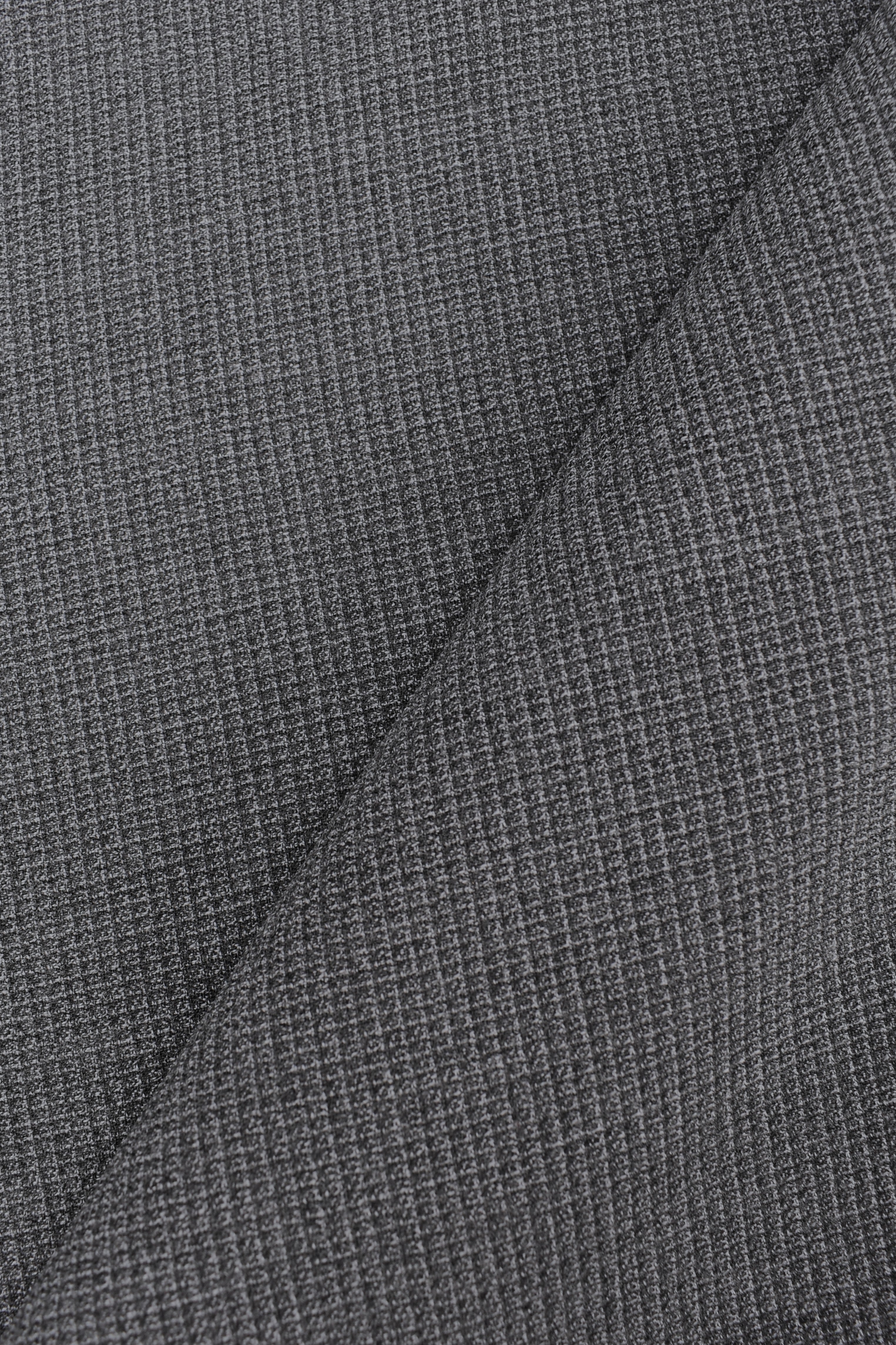 Fresco wool stretch wool blend virgin wool honeycomb pattern
