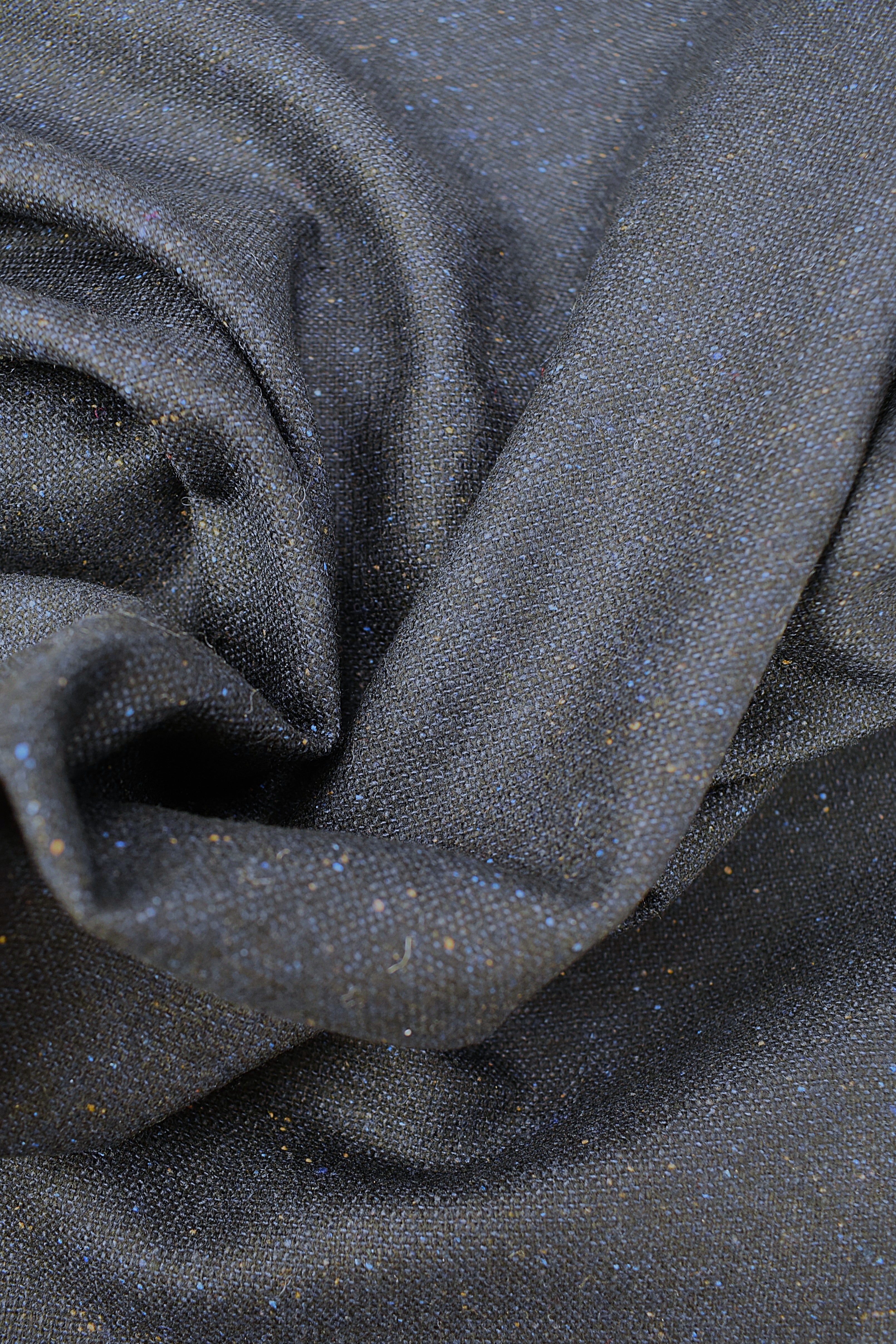 Fresco wool wool blend Donegal pattern