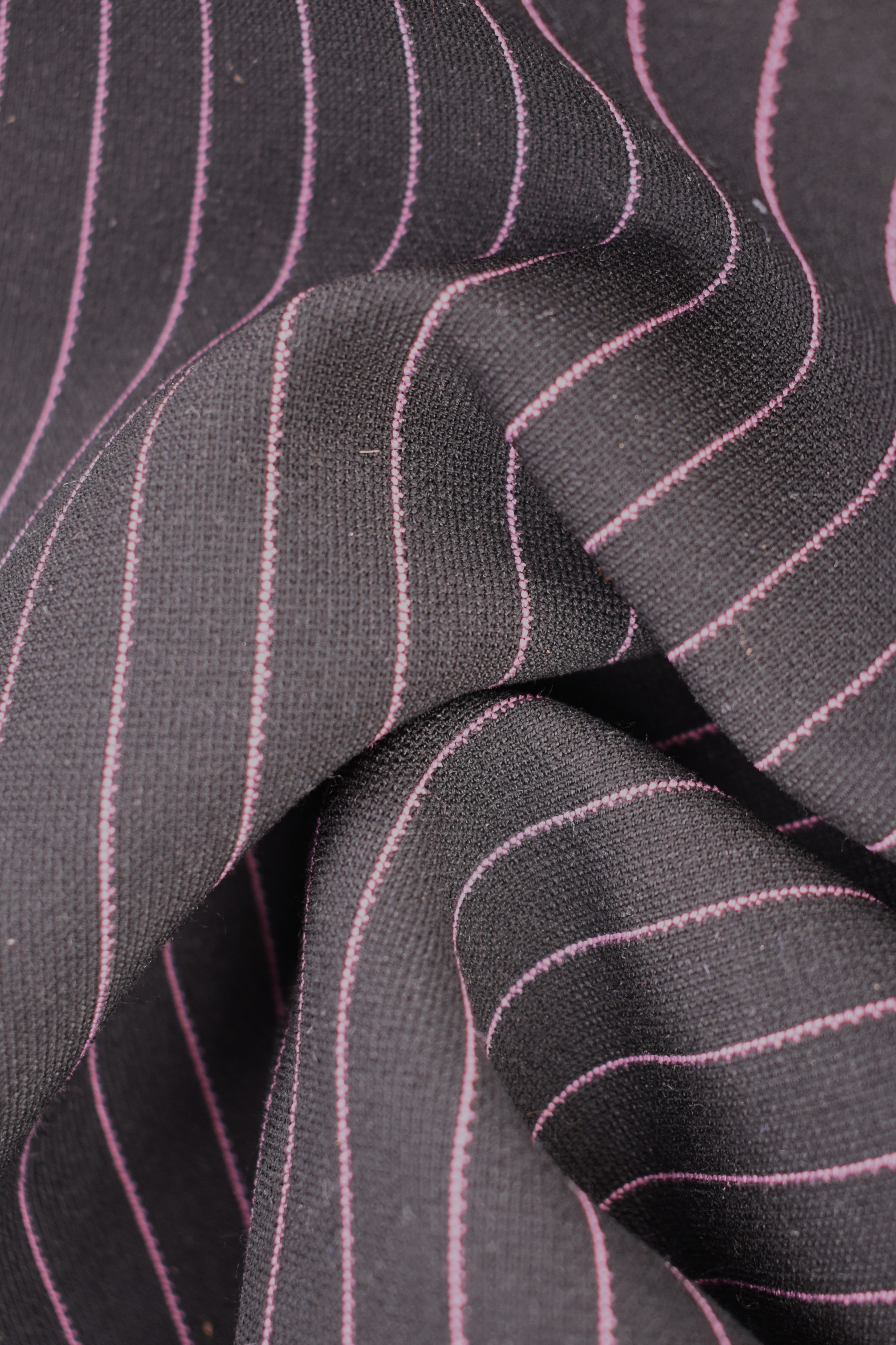 Twill viscose blend pinstripe