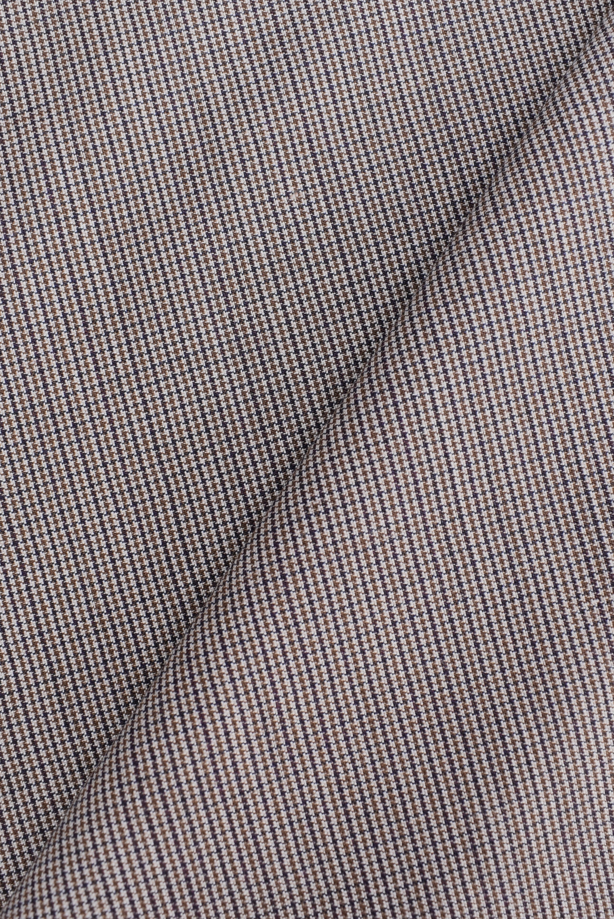 Fresco wool stretch wool blend virgin wool Pied de Poule pattern