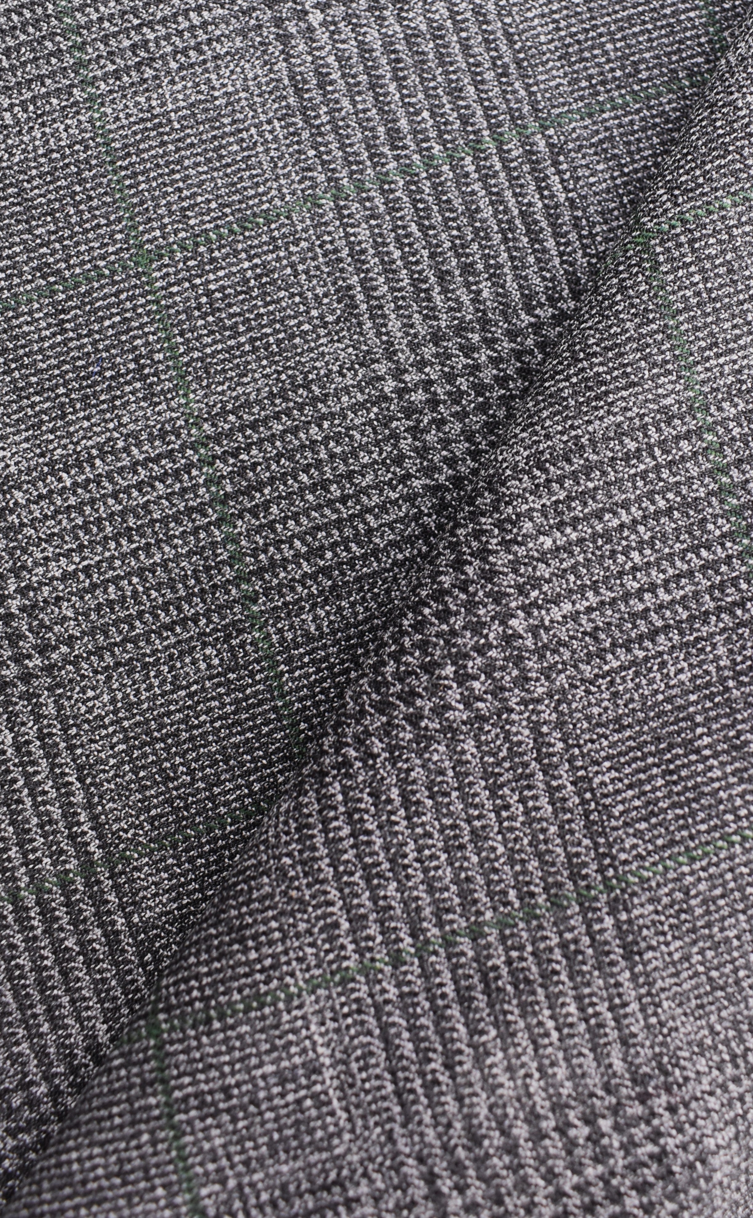 Fresco wool stretch wool blend Prince of Wales pattern