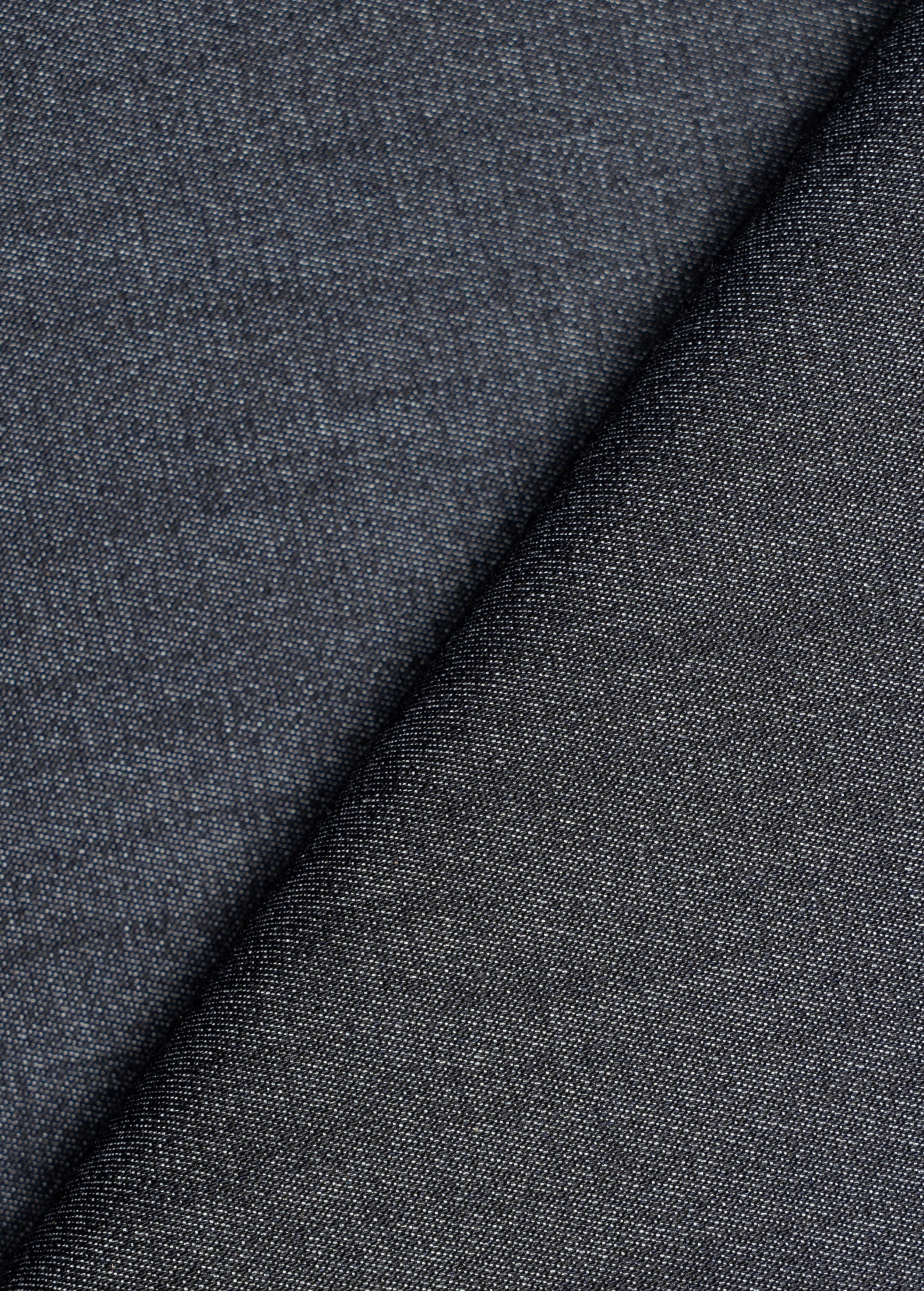 Denim-Stretch aus Baumwolle, aufgeraut - 16,5 oz