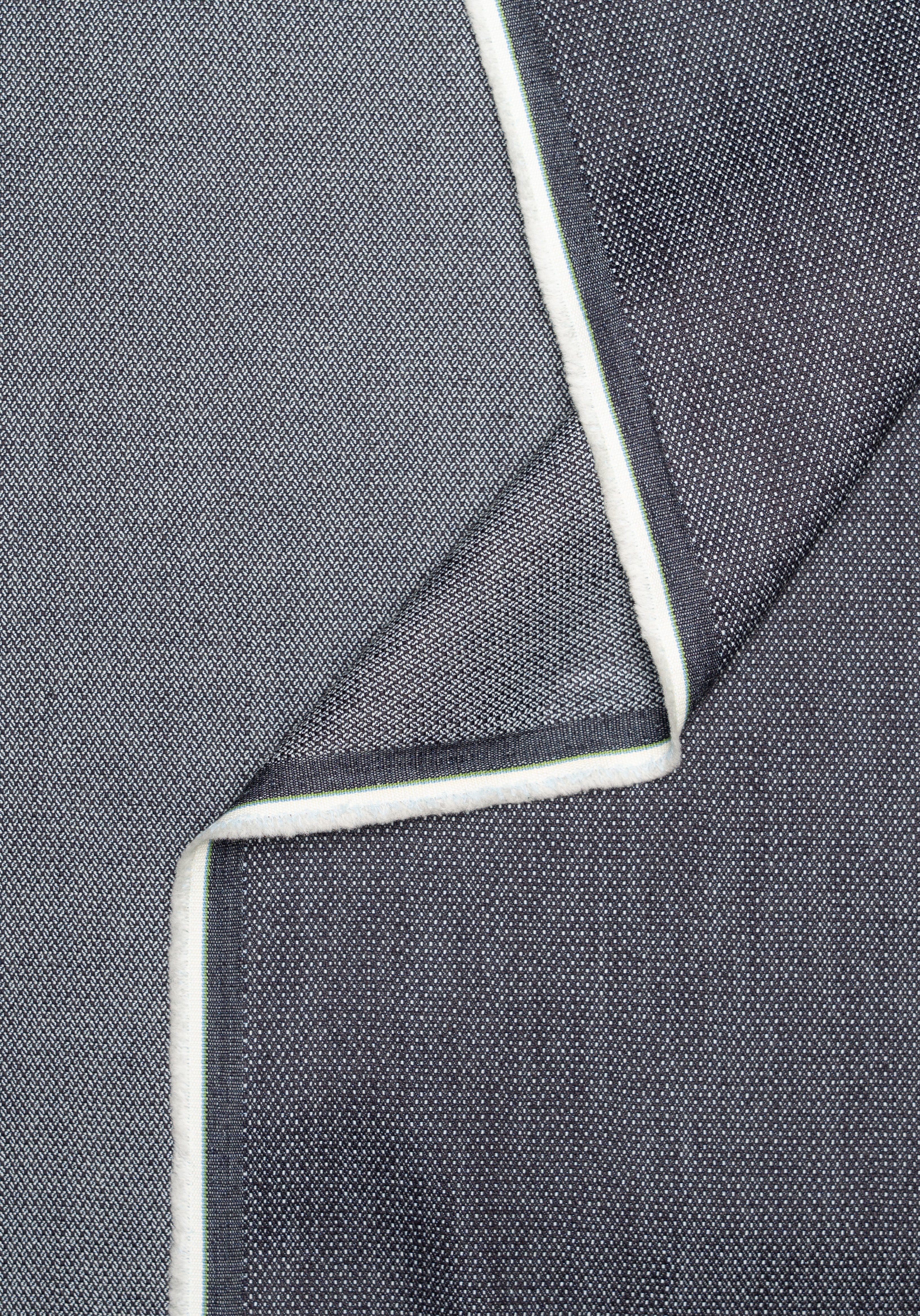 Jacquard misto cotone e lana fantasia a pois