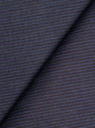 Denim misto cotone rigato, Blu, 97% Cotone - 3% Elastan