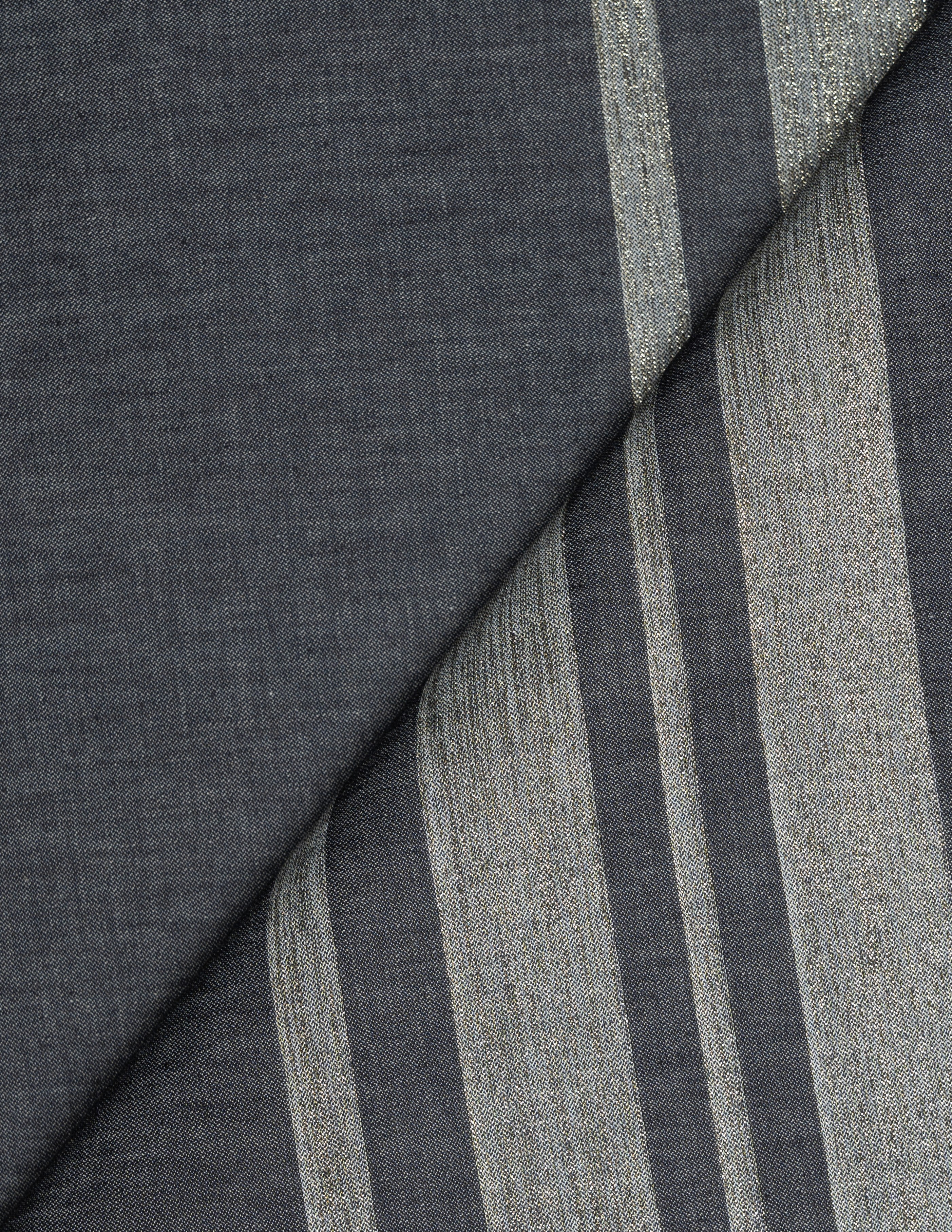 Jacquard misto cotone fantasia a righe OCS - 8 oz