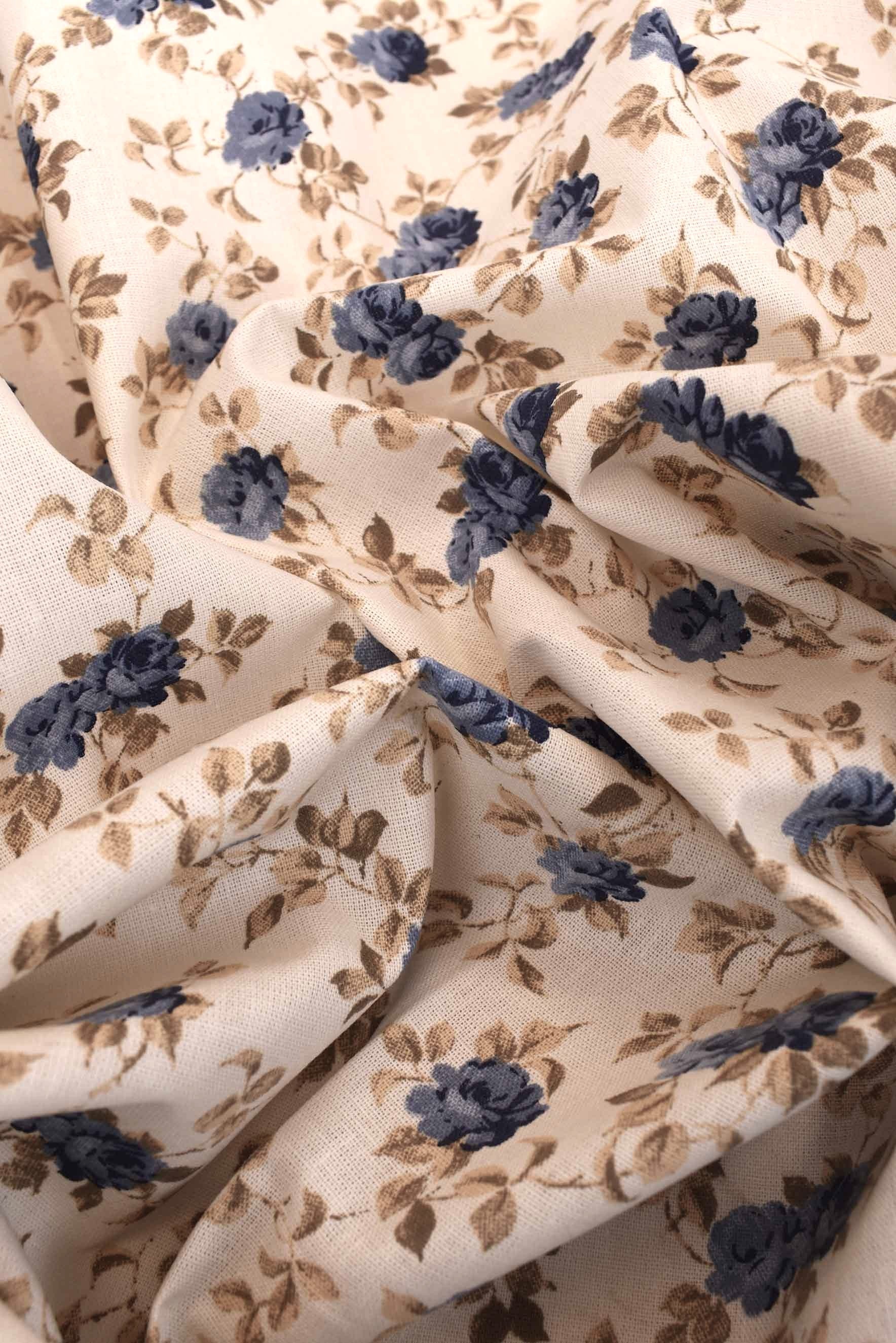 Tela 100% cotone fantasia floreale per arredamento