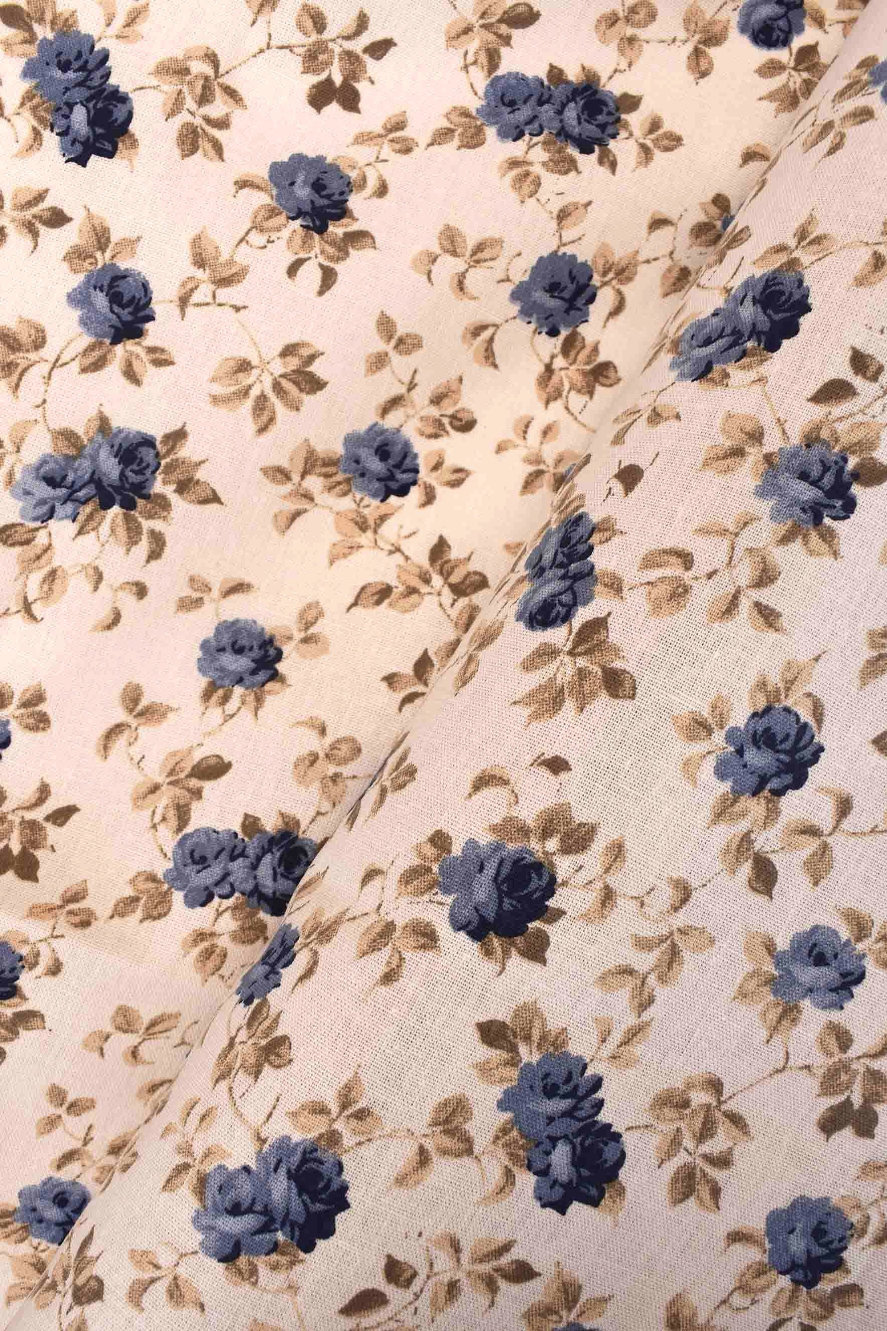 Tela 100% cotone fantasia floreale per arredamento