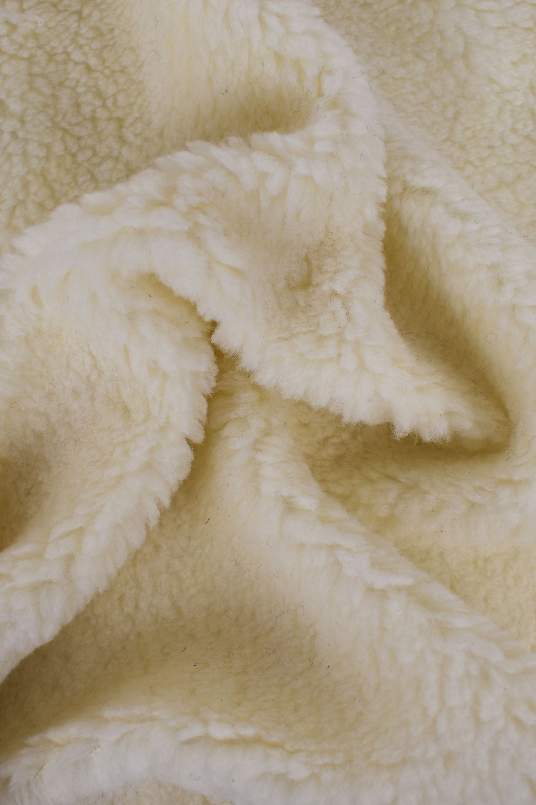 Fourrure écologique CRÈME