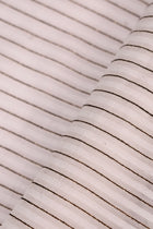 Mussola in misto cotone e seta rigato, Bianco, 75% Cotone - 22% Seta - 2% Poliammide - 1% Poliestere