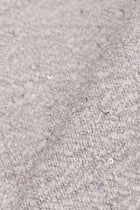 Tweed aus Viskose-Mischung, Weiß, 53% Viskose - 25% Polyester - 11% Acryl - 5% Leinen - 5% Polyamid