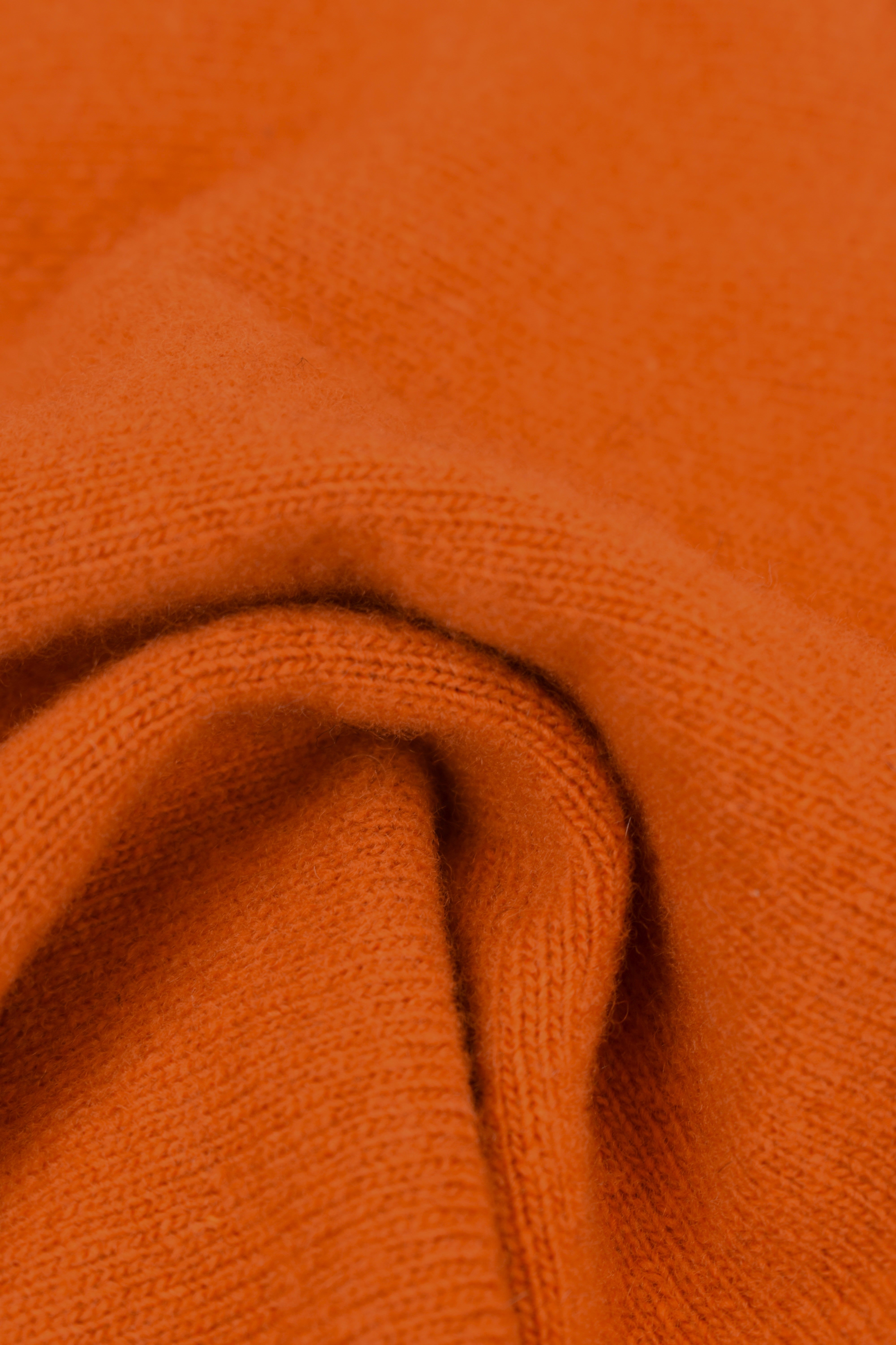 Pullover Woll- und Kaschmirmischung glatt gestrickt