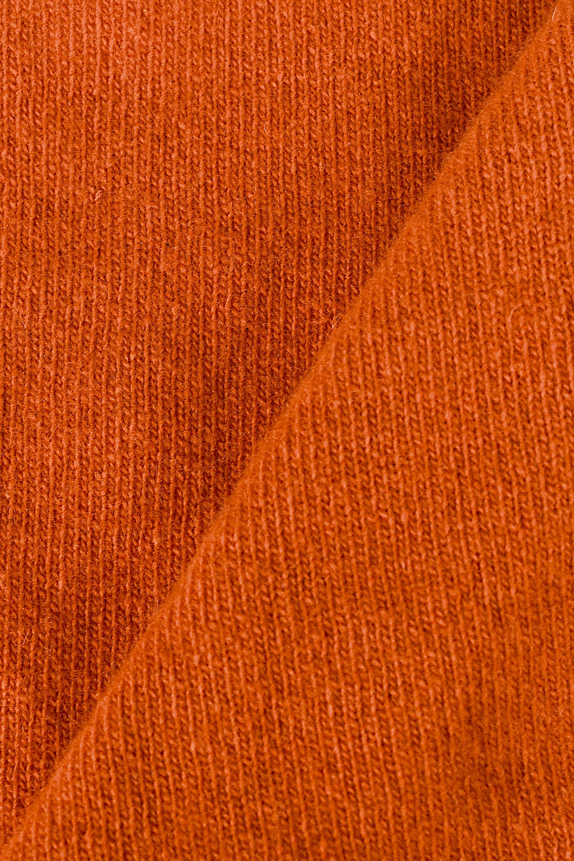 Pullover Woll- und Kaschmirmischung glatt gestrickt