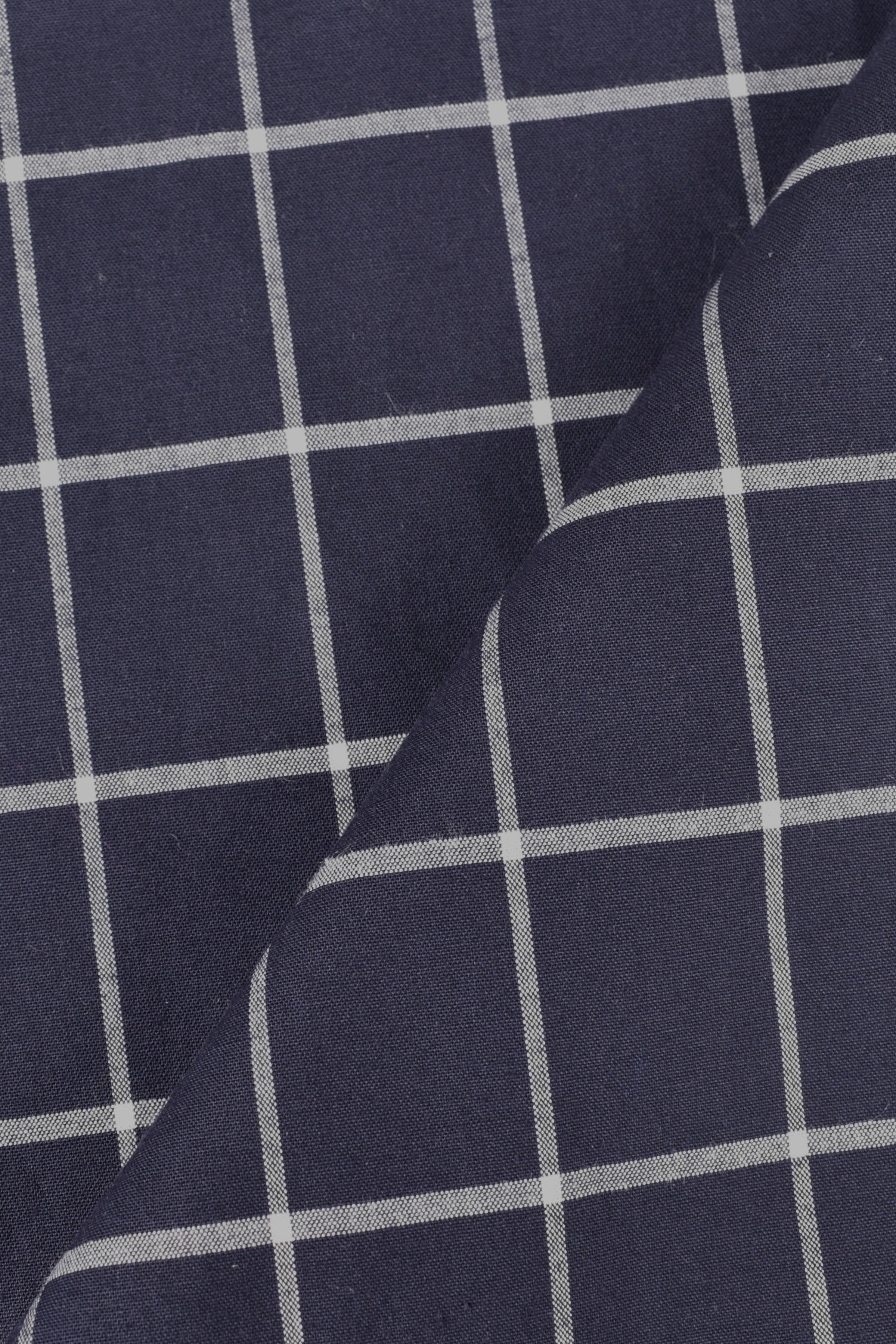 Tela stretch in cotone a quadri