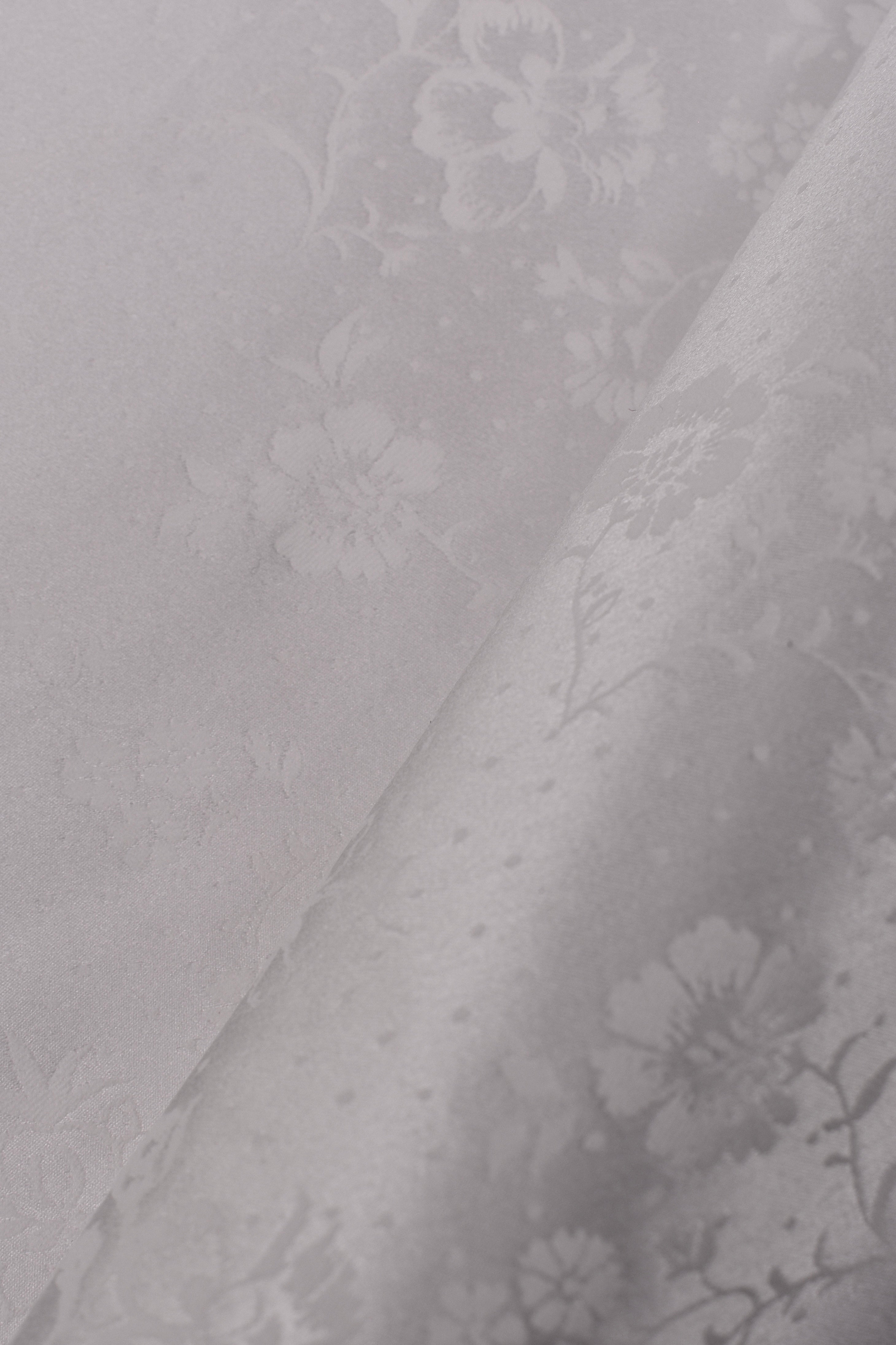 Jacquard stretch lucido motivo floreale