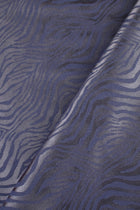 Jacquard stretch motivo animalier, Blu Scuro, 86% Poliestere - 12% Elastan