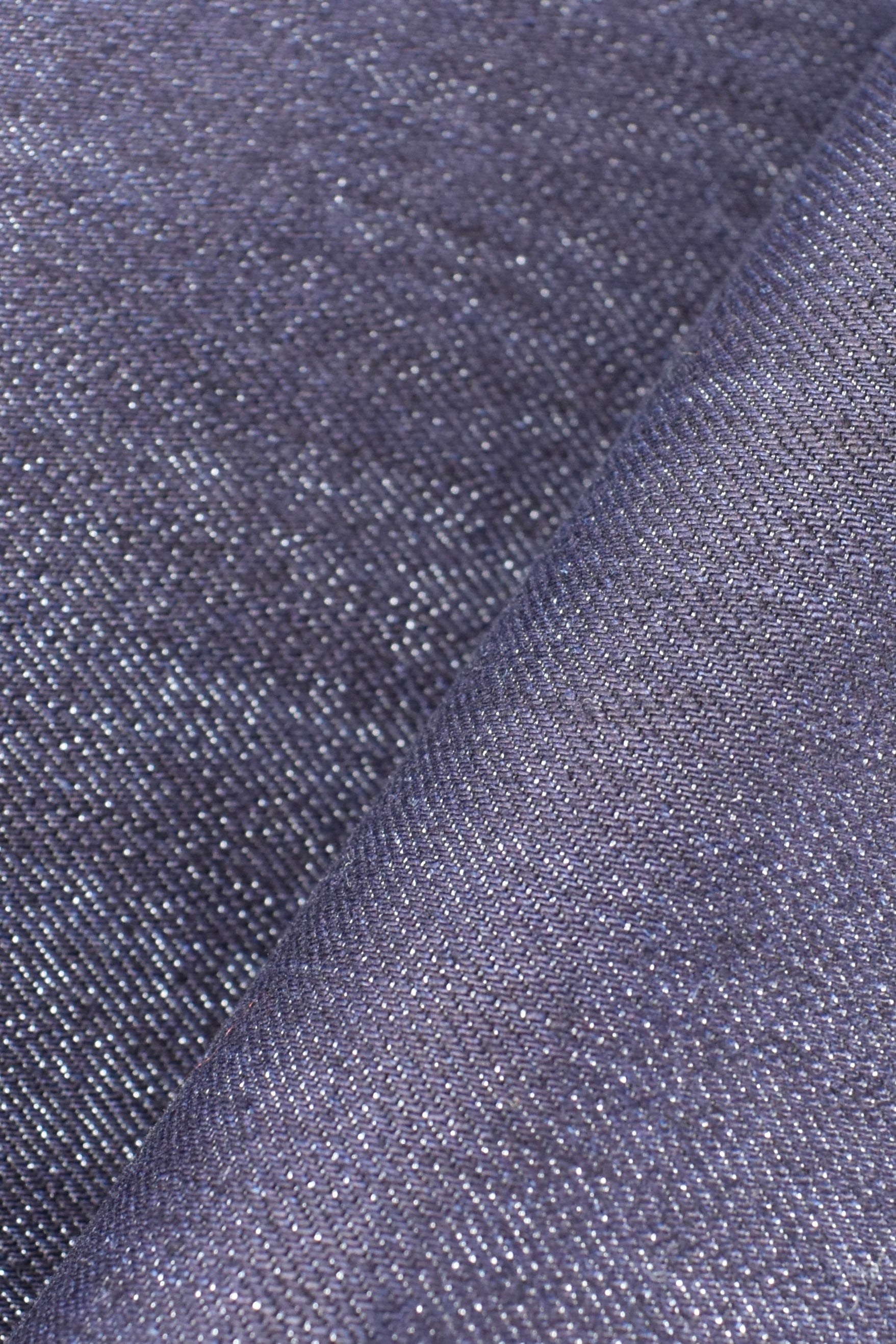 Denim in cotton with lurex