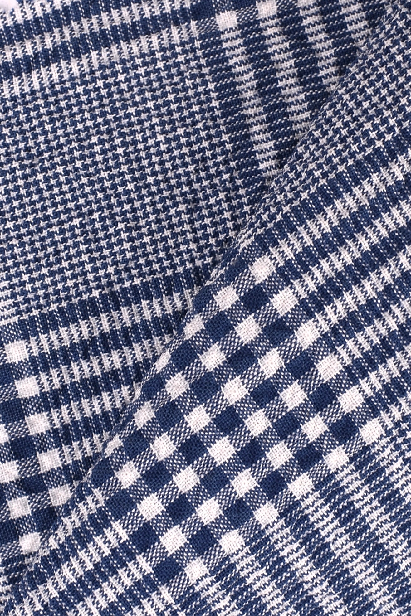 Cotone crinkle Principe di Galles
