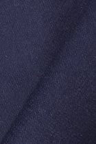 Stretch Wool and Cashmere blend Felt, Midnight blue, 63% Wool - 30% Polyamide - 5% Cashmere - 2% Elastane