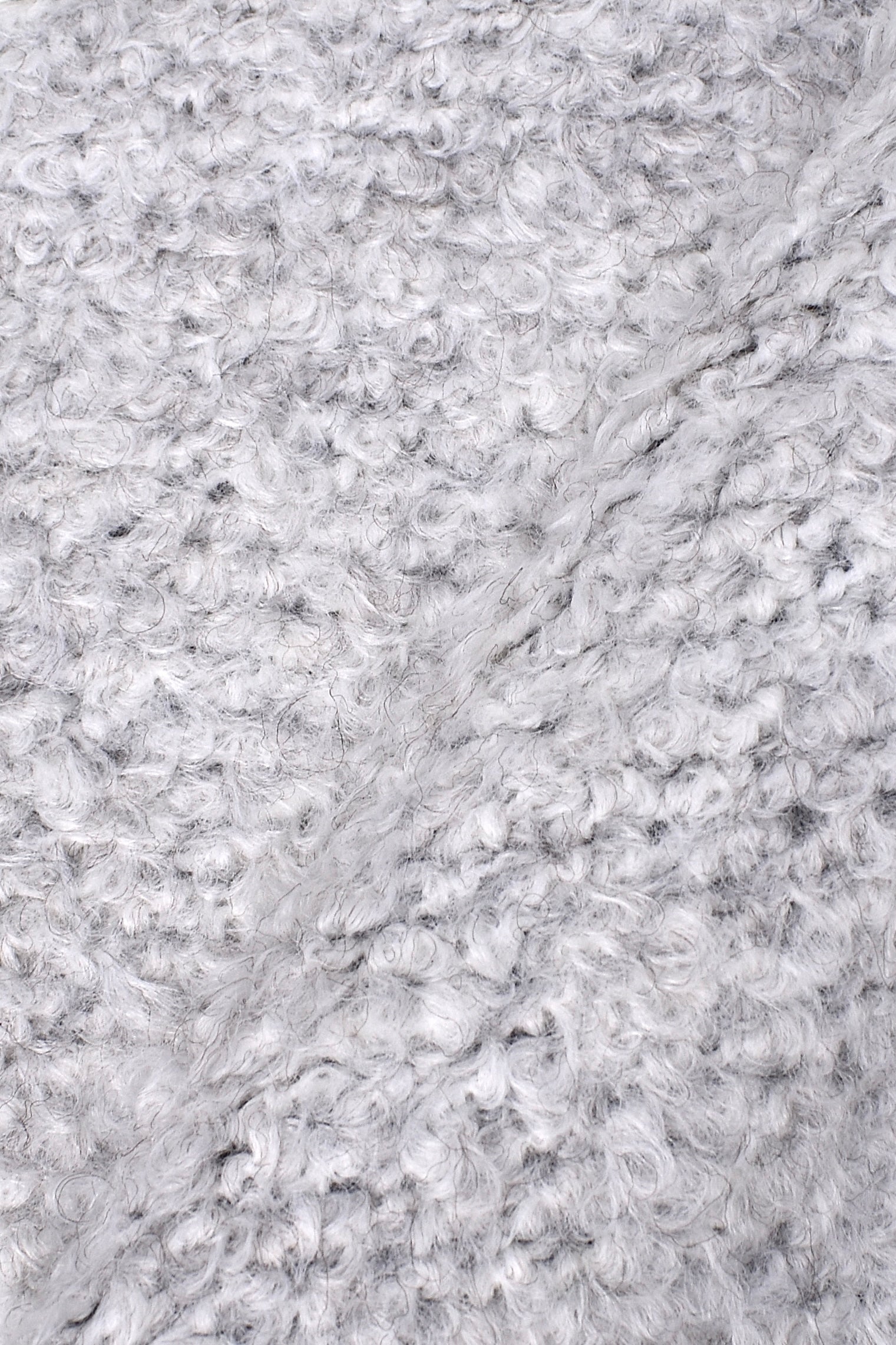 Bouclé fabric viscose-blend with a brushed finish Yarn-dyed 