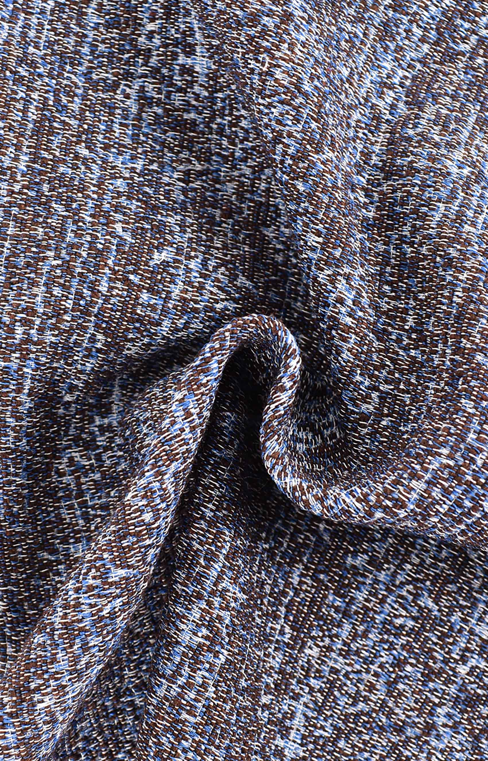 Jacquard blu