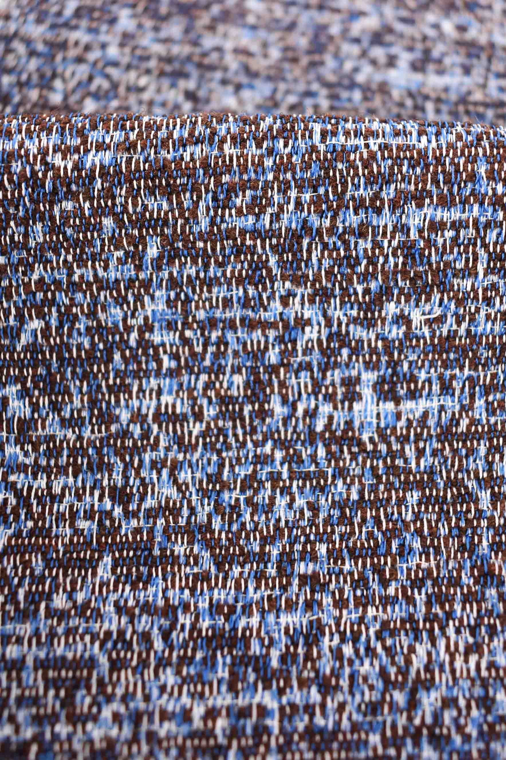 Jacquard blu