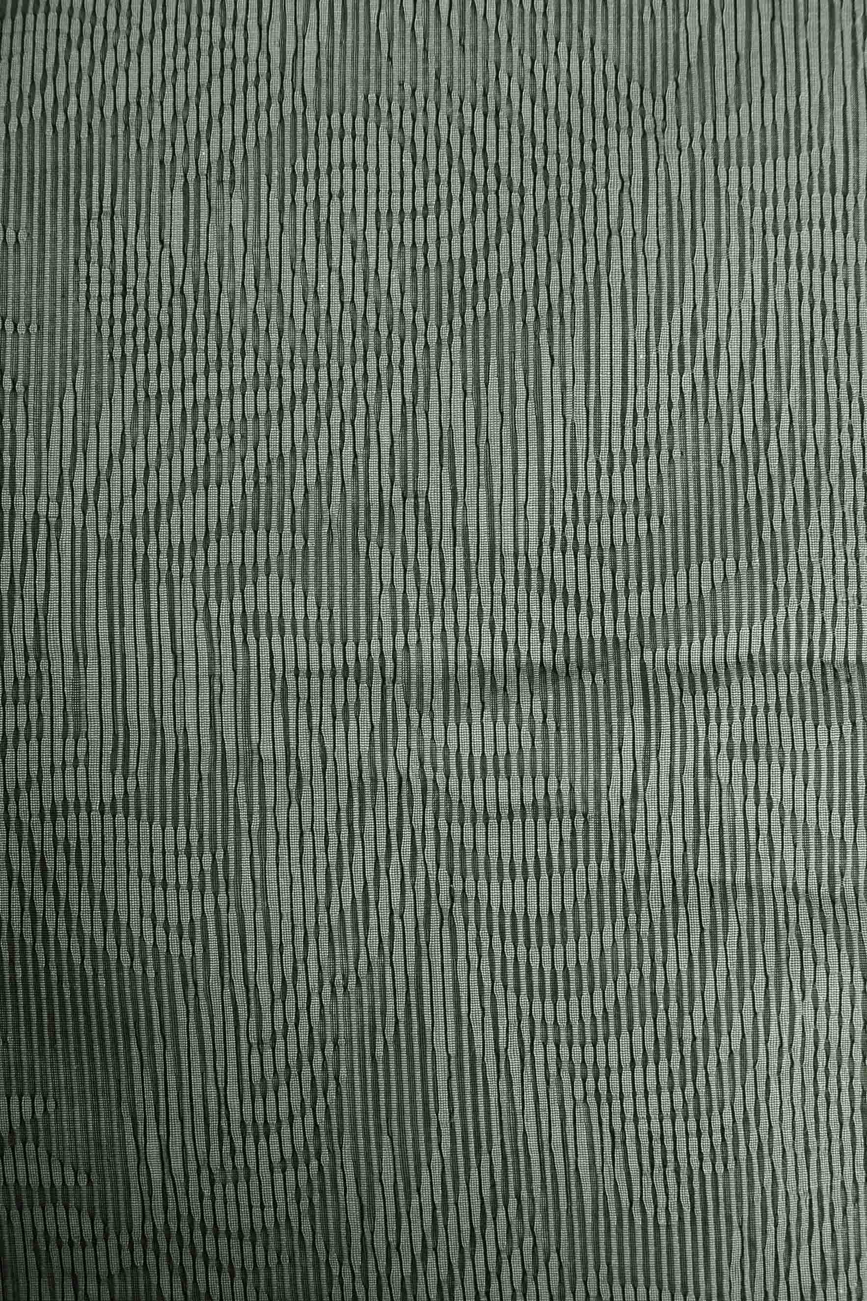 Jacquard floral verde