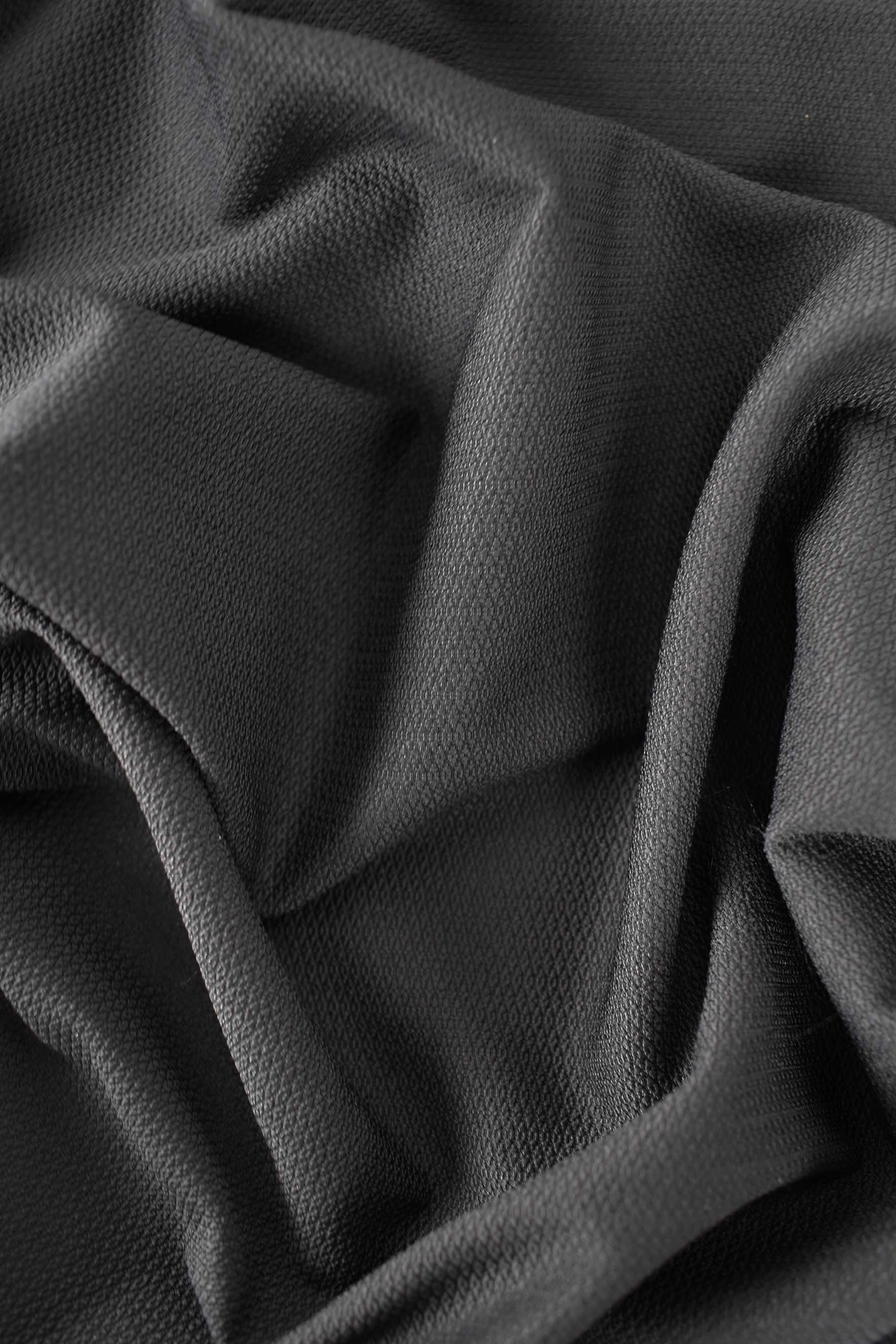 Jacquard extensible noir