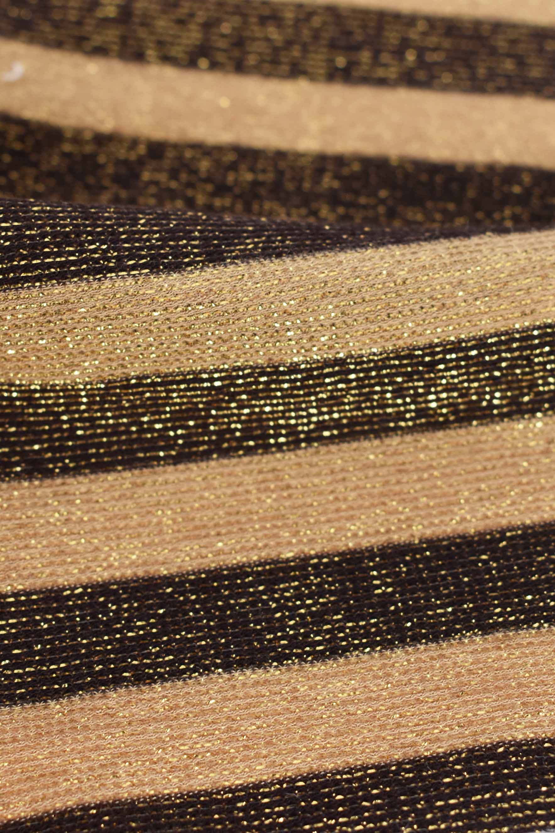 Jersey rigato lurex