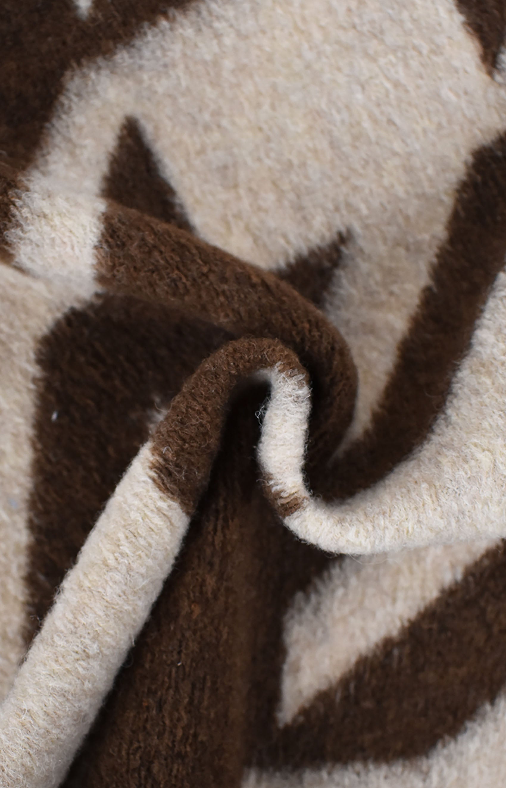 Laine bouillie pied-de-poule