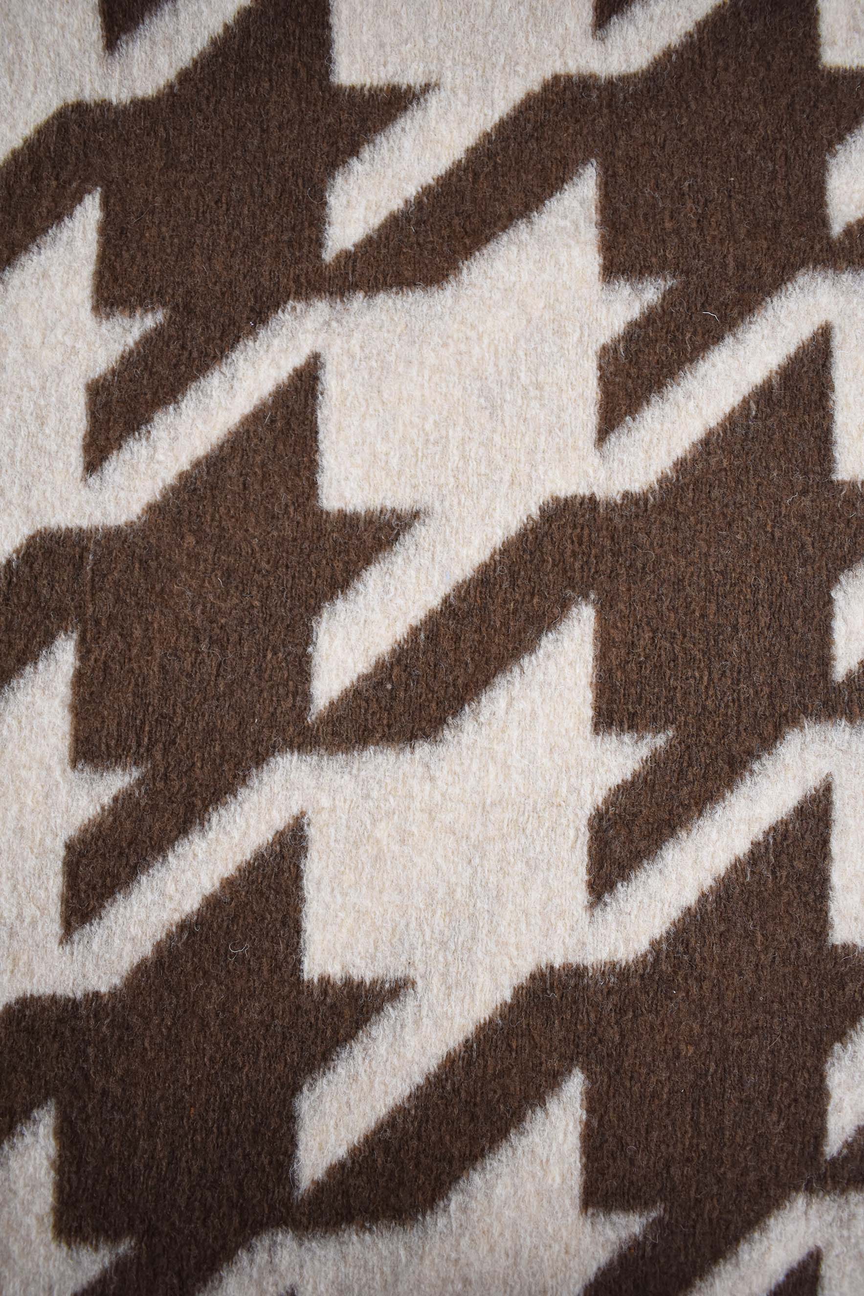 Laine bouillie pied-de-poule