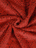 Mezcla de lana con pelo direccional rojo1