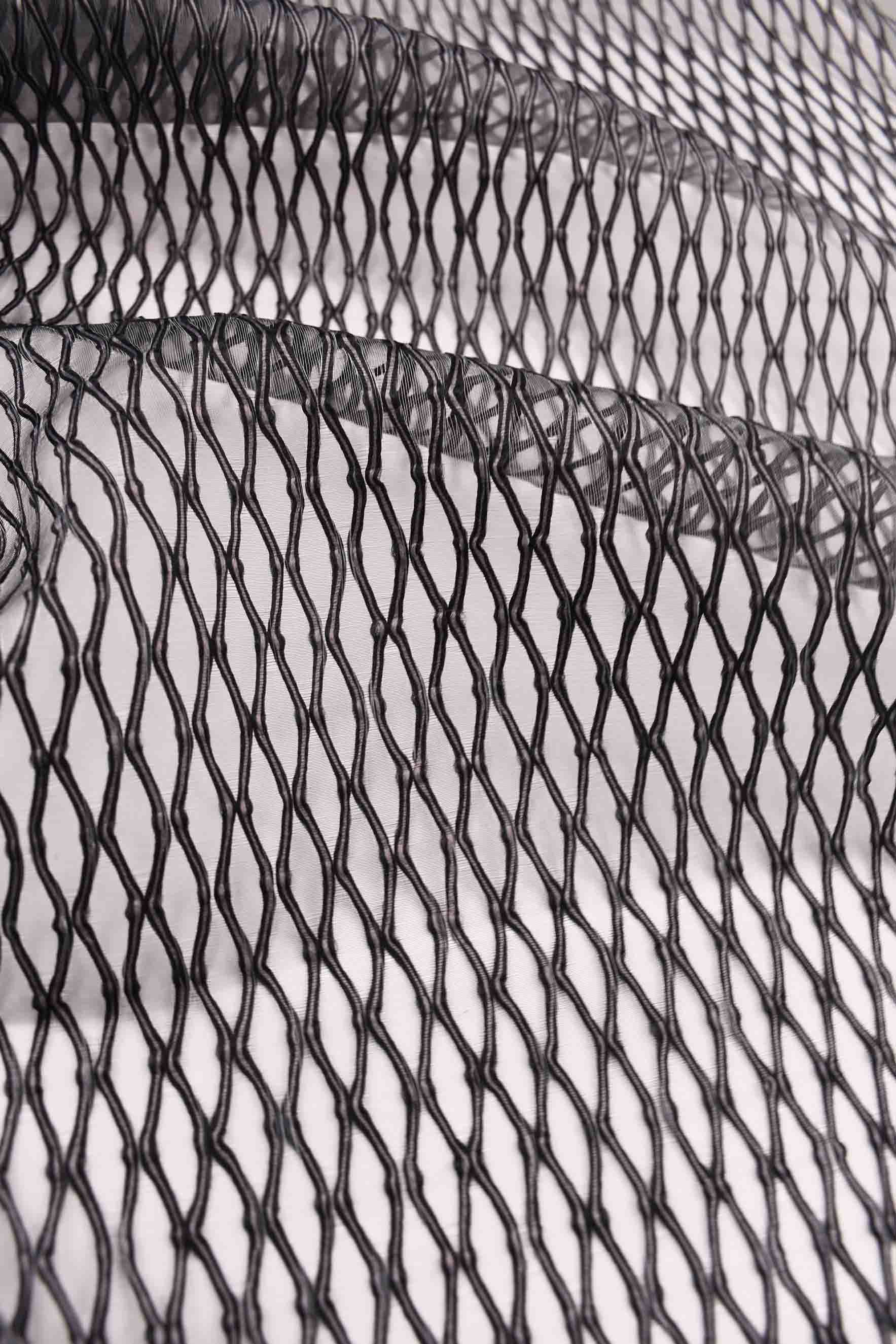 Jacquard sintetico trasparente per arredamento