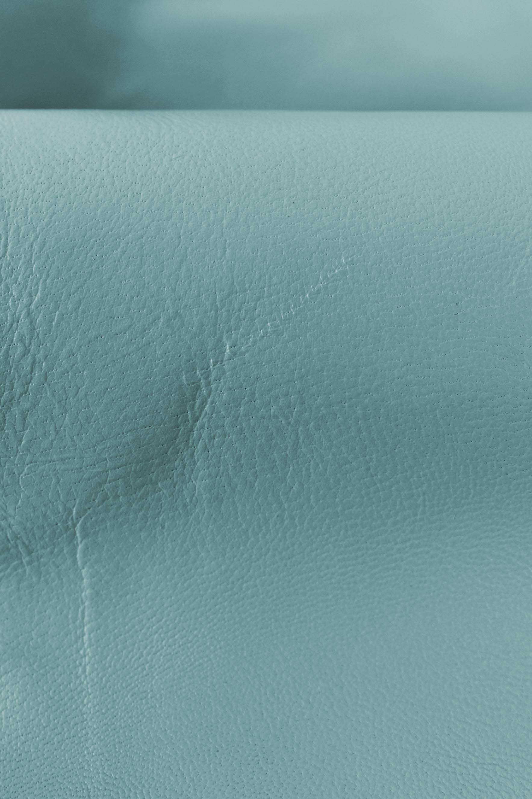 Glänzendes grünes Lammfell