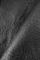 Piel de cordero con estampado de cocodrilo de 0,8 mm