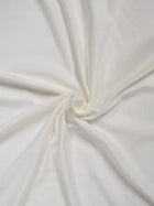 Jersey 100% Coton, Blanc